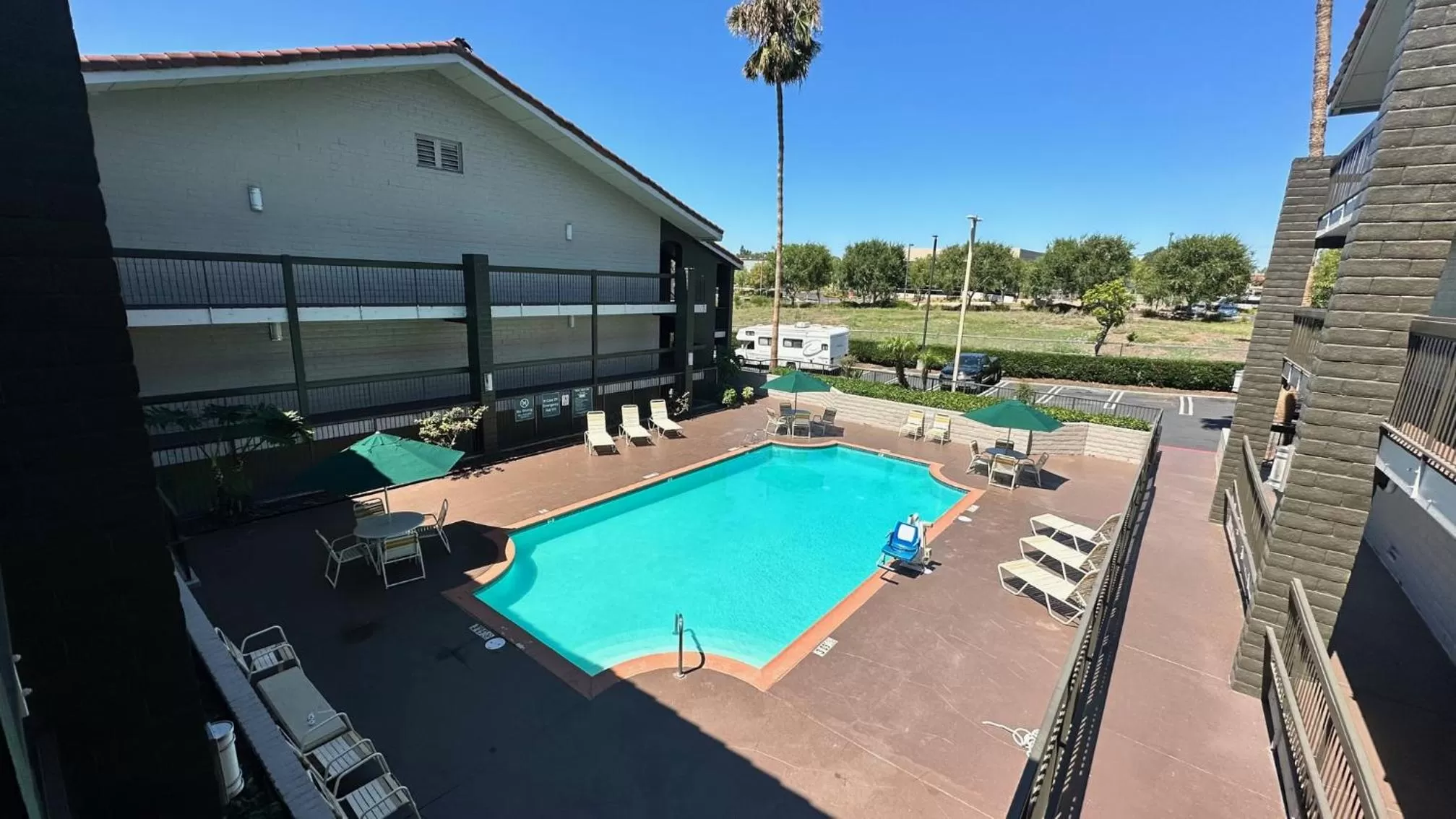 Swimming pool in La Quinta Inn by Wyndham San Diego Vista
