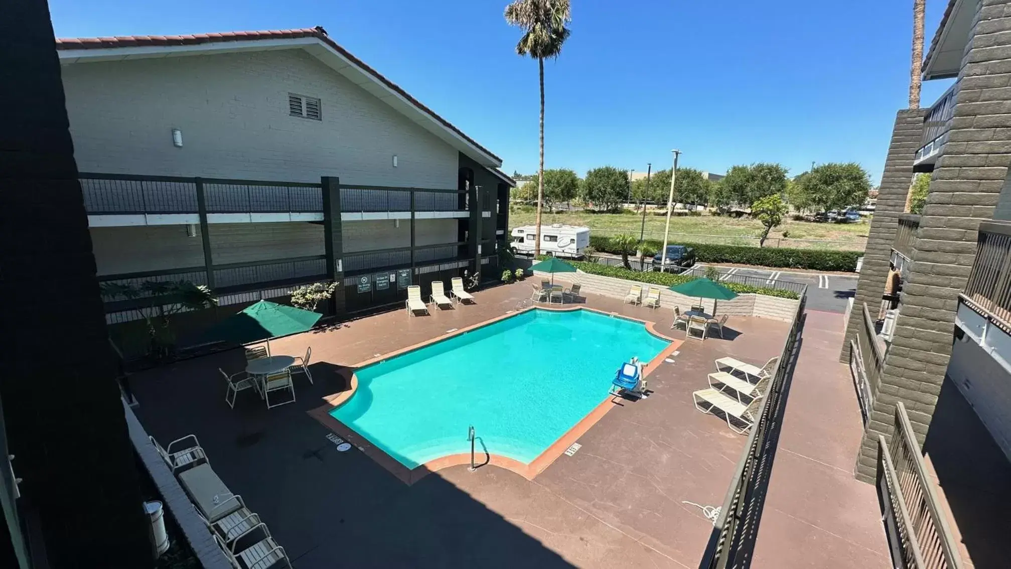 Pool View in La Quinta Inn by Wyndham San Diego Vista