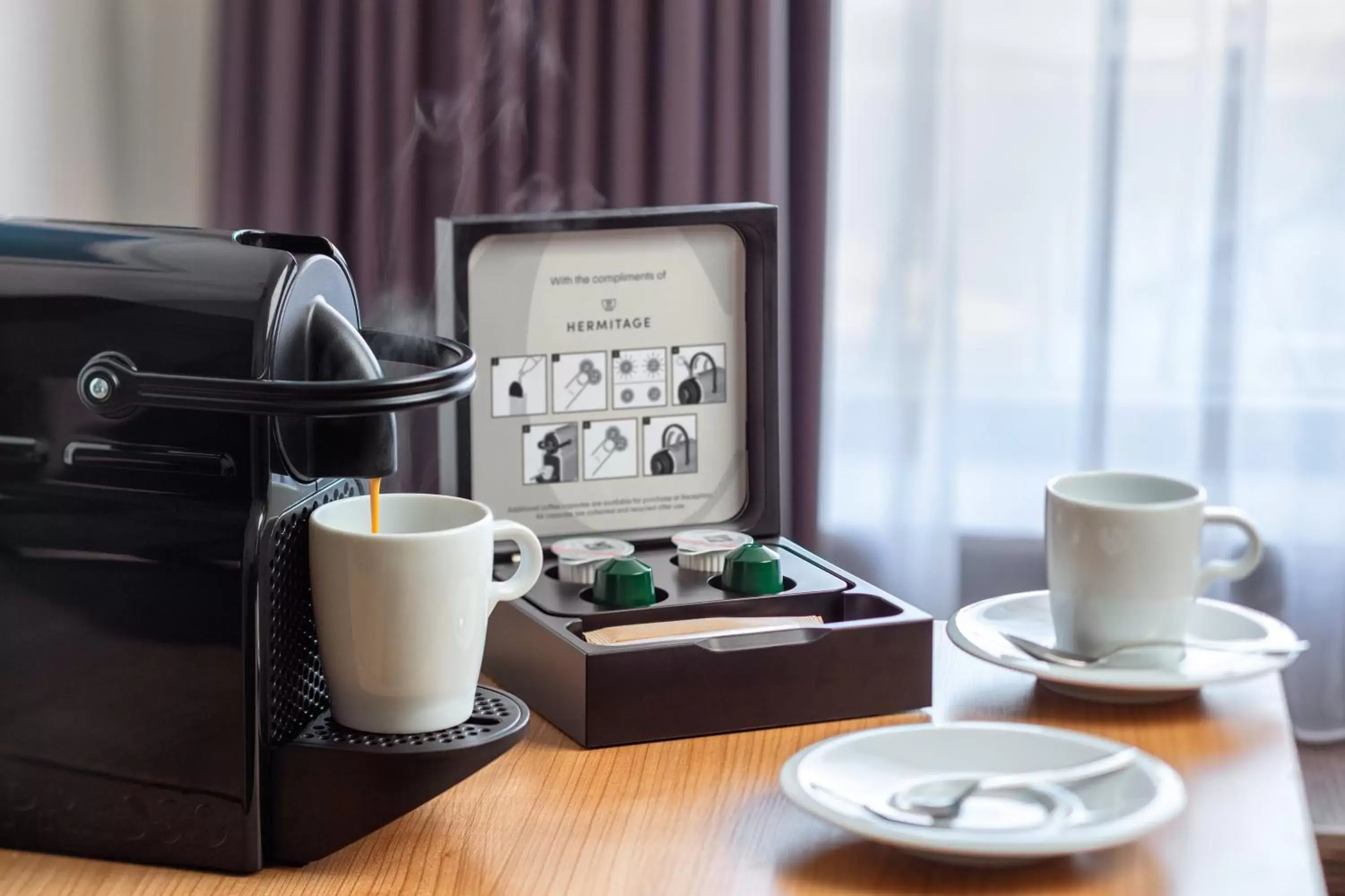 Coffee/tea facilities in Hermitage Hotel Prague