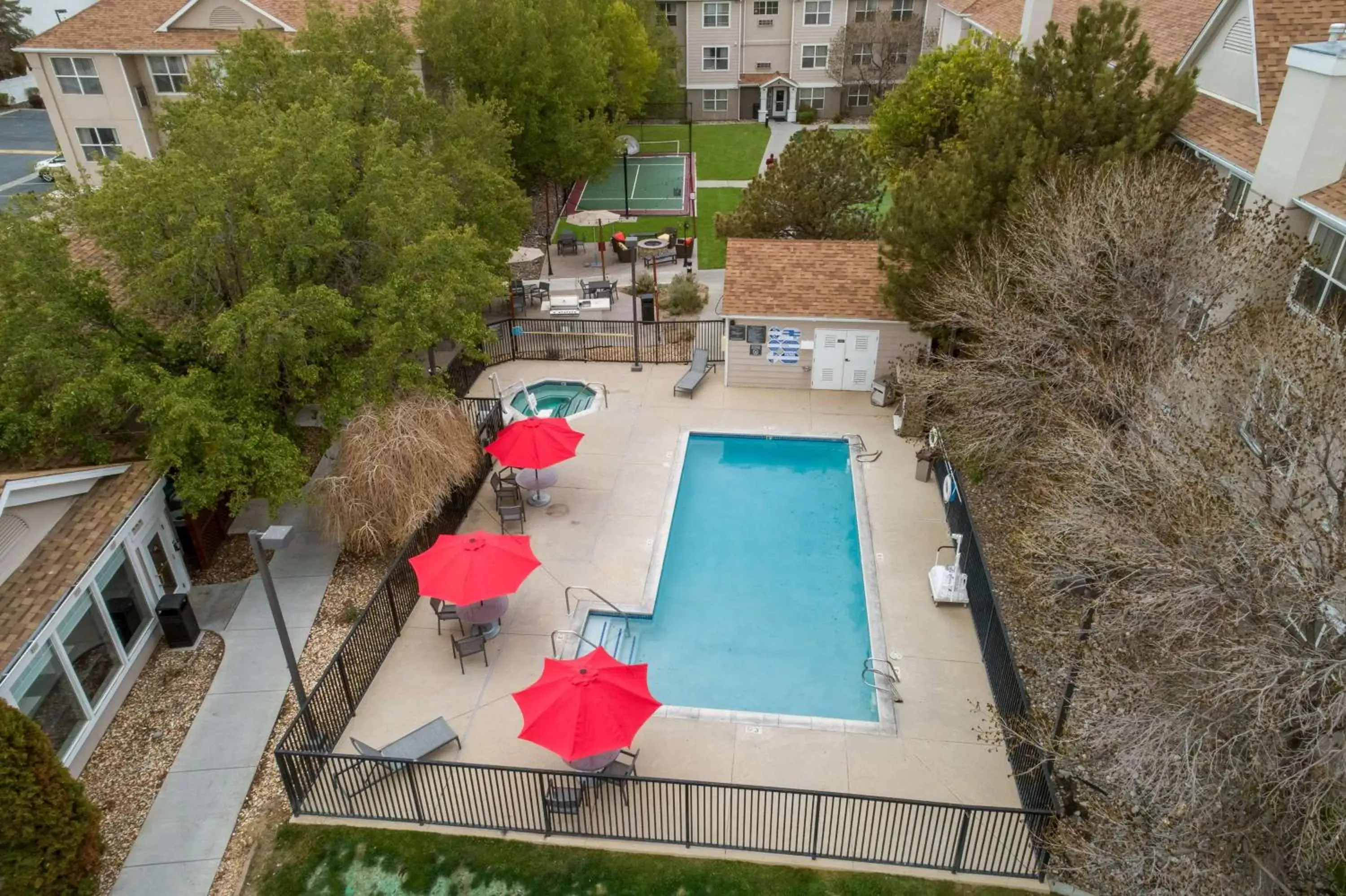 Pool View in Sonesta ES Suites Reno