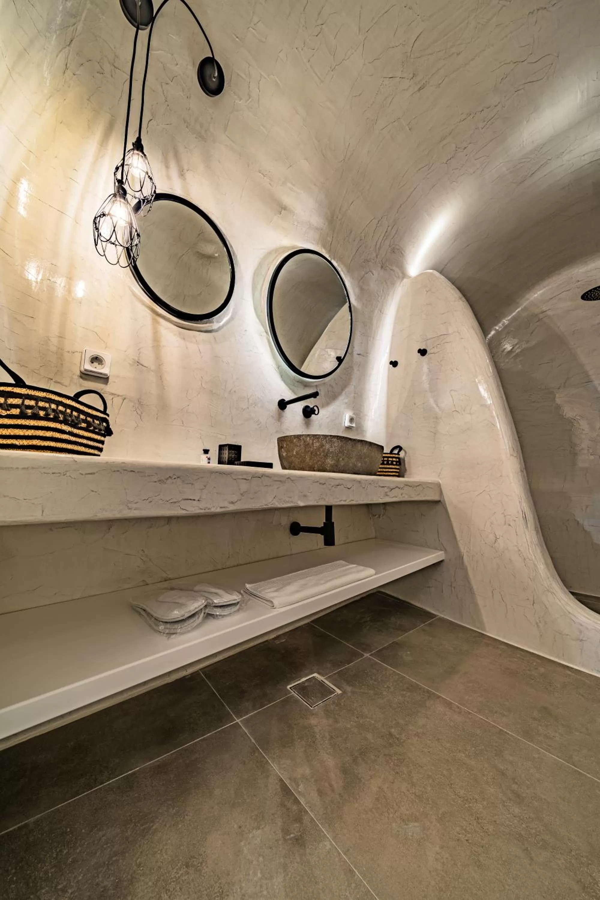 Bathroom in Eternity Suites Santorini