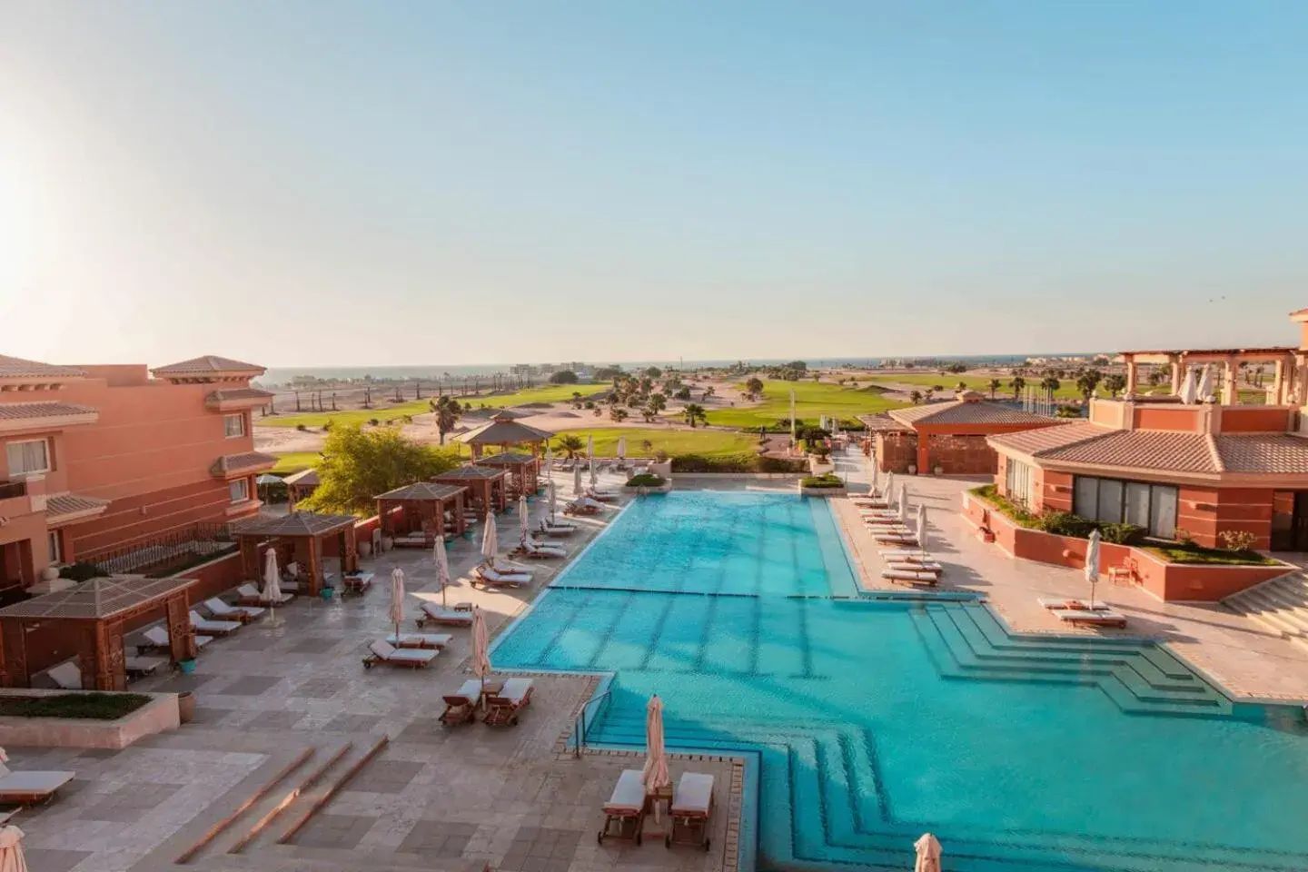 View (from property/room), Pool View in The Cascades Golf Resort, Spa & Thalasso