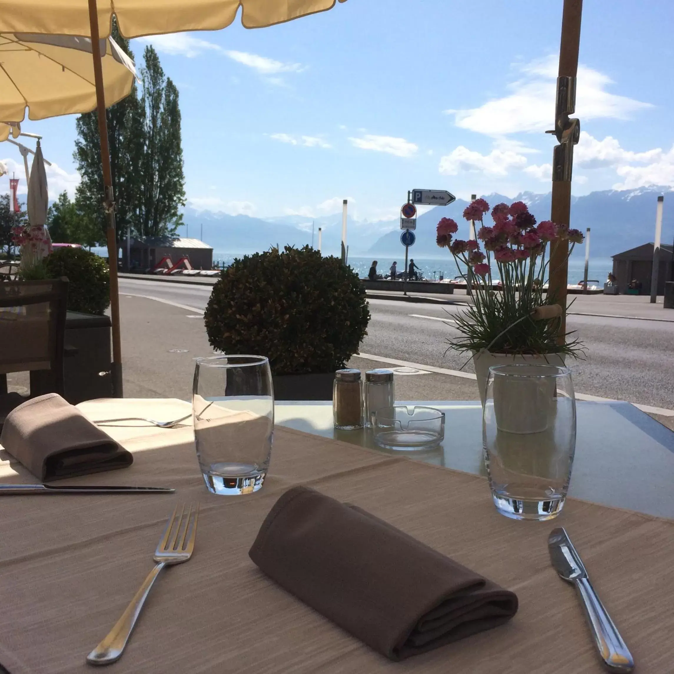 Balcony/Terrace in Hôtel du Port