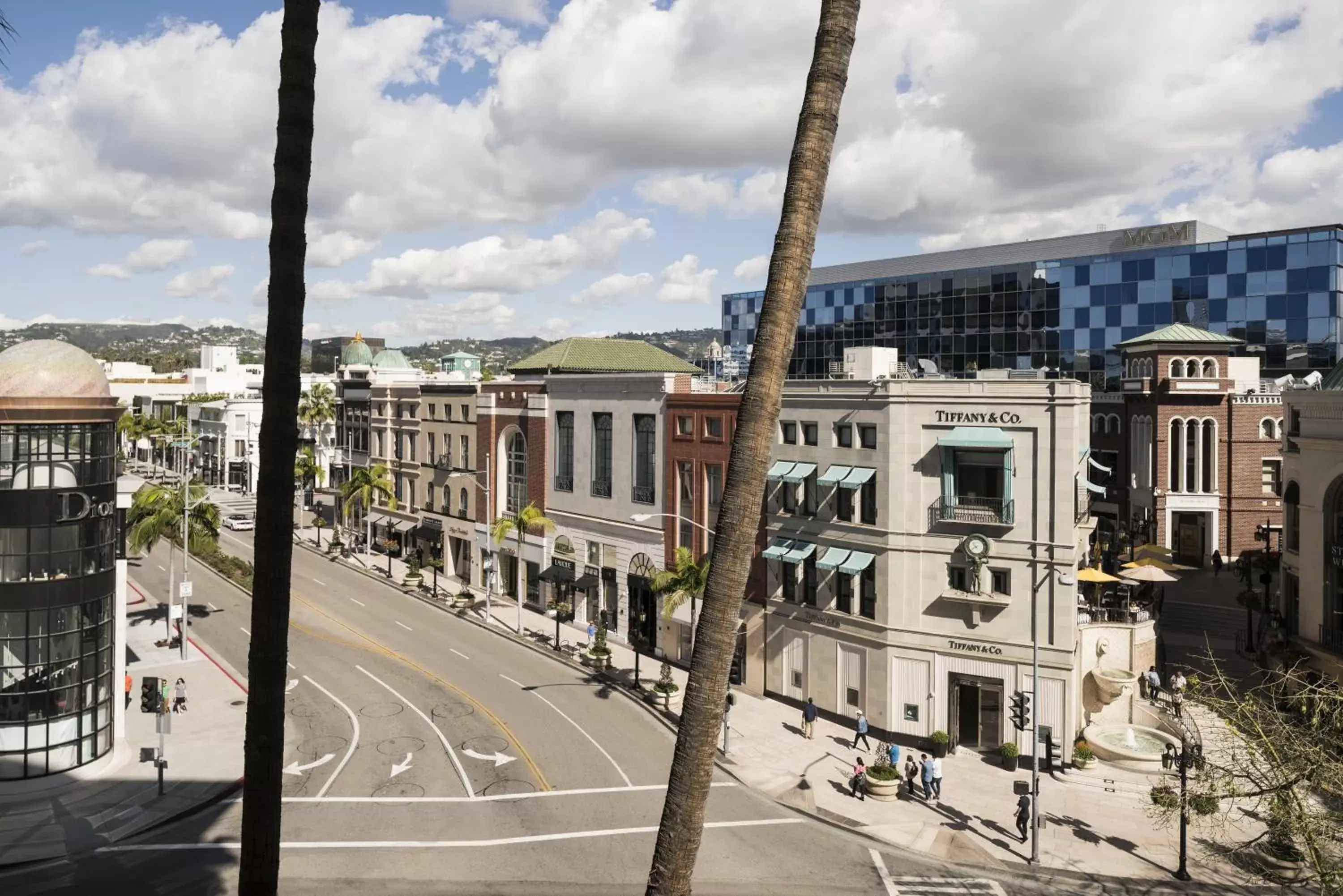 City view in Beverly Wilshire, A Four Seasons Hotel