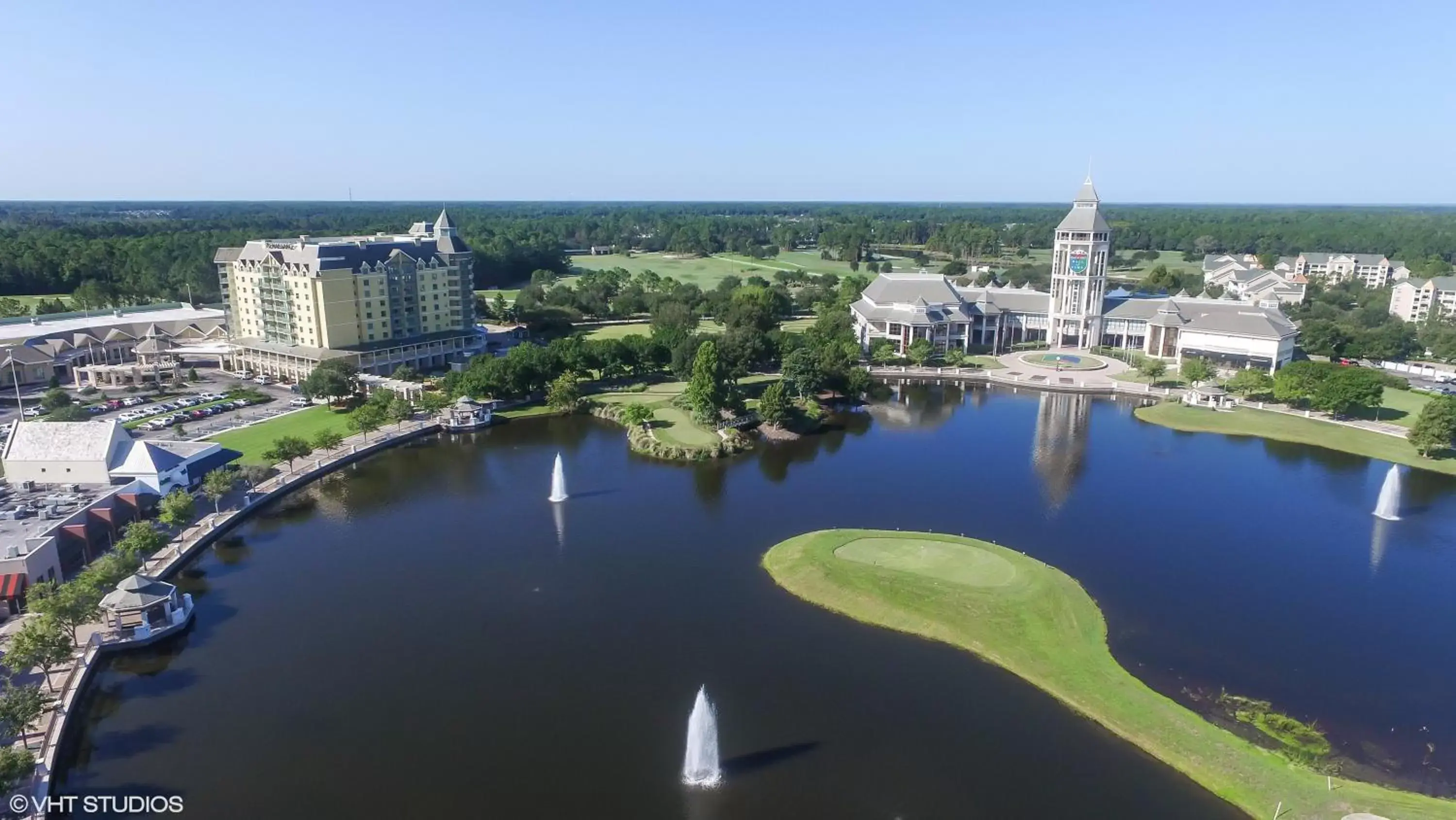 Bird's eye view, Bird's-eye View in World Golf Village Renaissance St. Augustine Resort