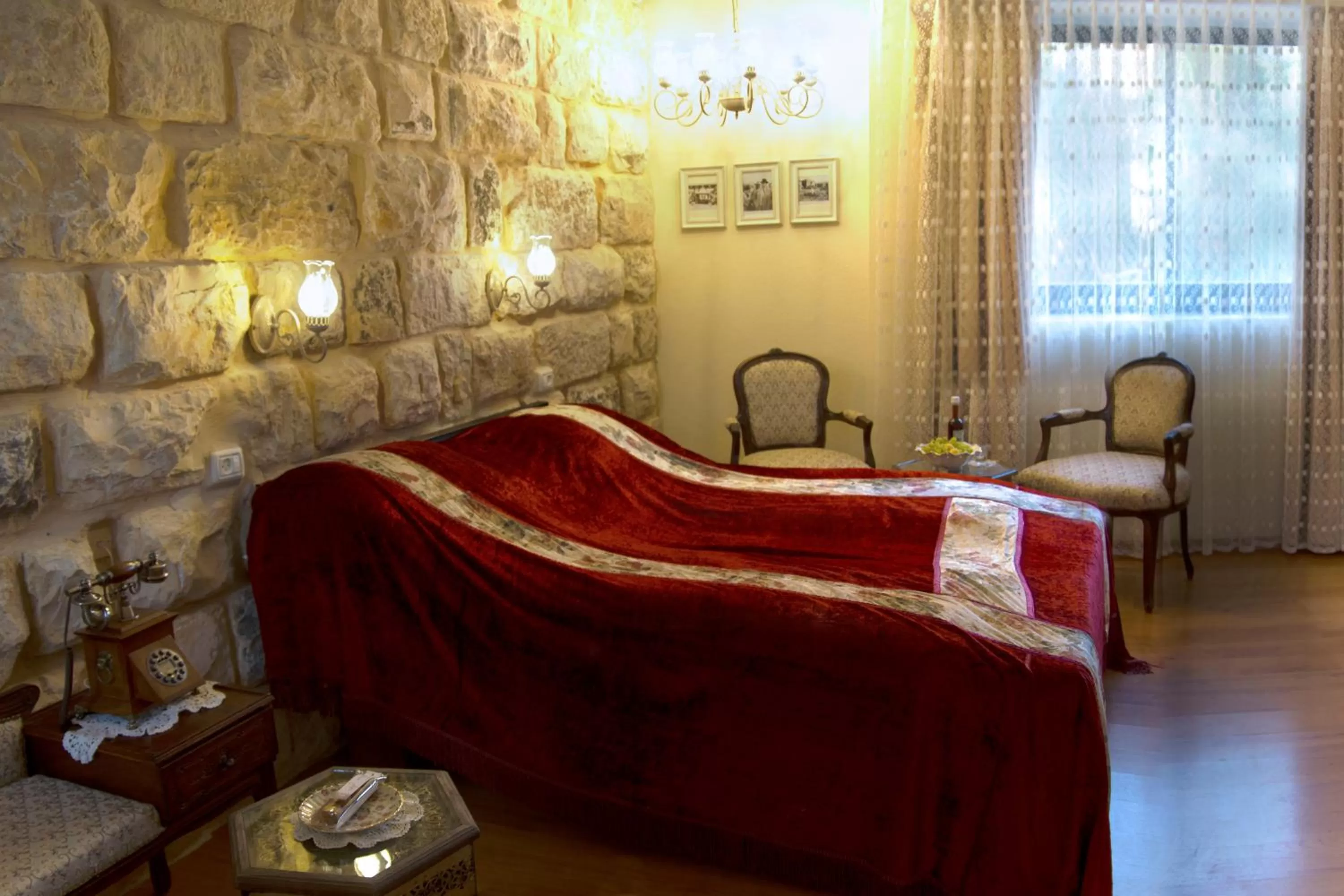Double Room - Disability Access in Beit Shalom Historical boutique Hotel