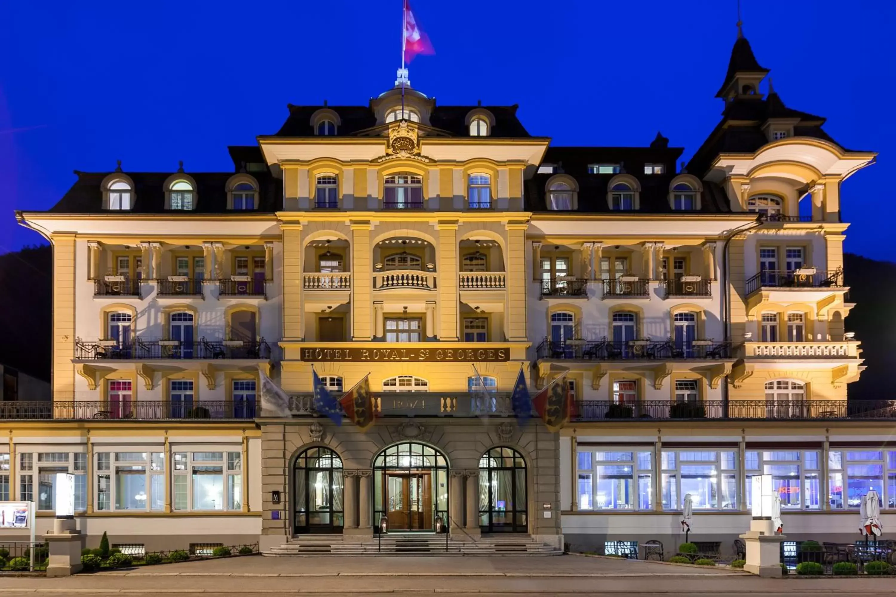 Facade/entrance, Property Building in Hotel Royal St Georges Interlaken MGallery Collection