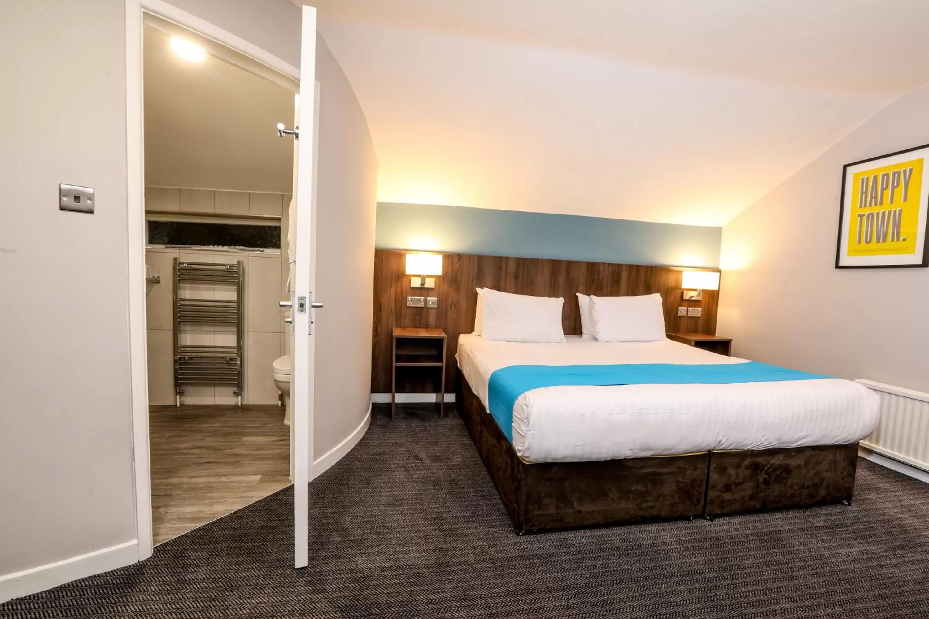 Bedroom, Bed in The Jephson Hotel; BW Signature Collection