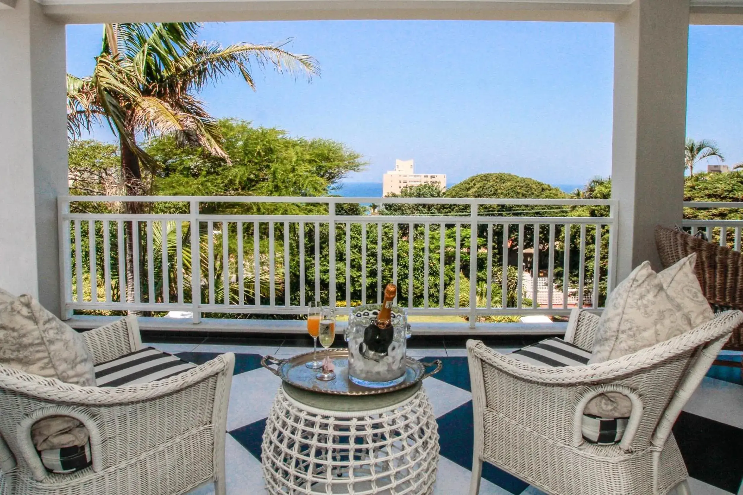 Balcony/Terrace in Sandals Guest House