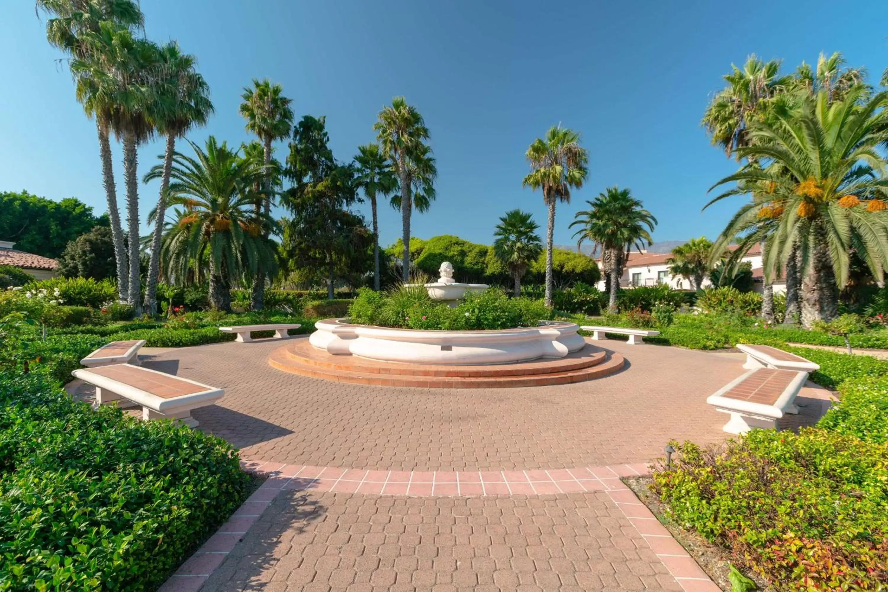 Garden in Hilton Santa Barbara Beachfront Resort