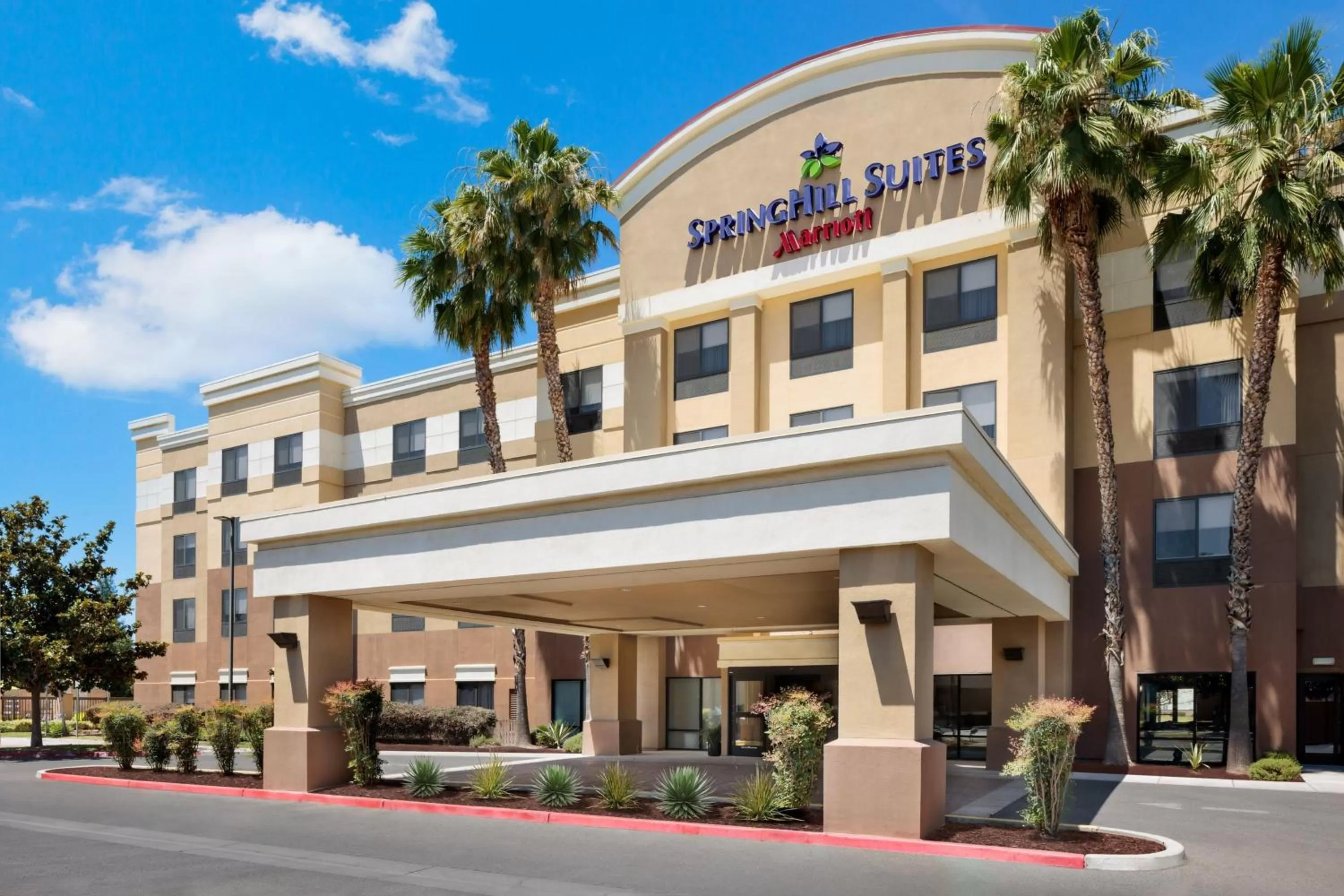 Property building in SpringHill Suites Fresno