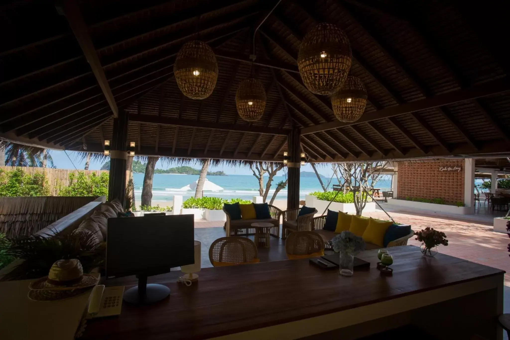 Lobby or reception in The Nest Private Beach Resort
