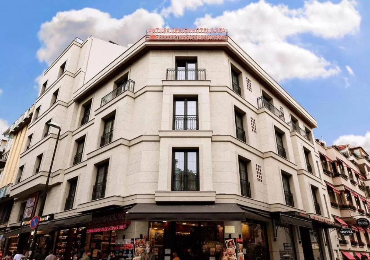 Property building in Antusa Design Hotel & Spa