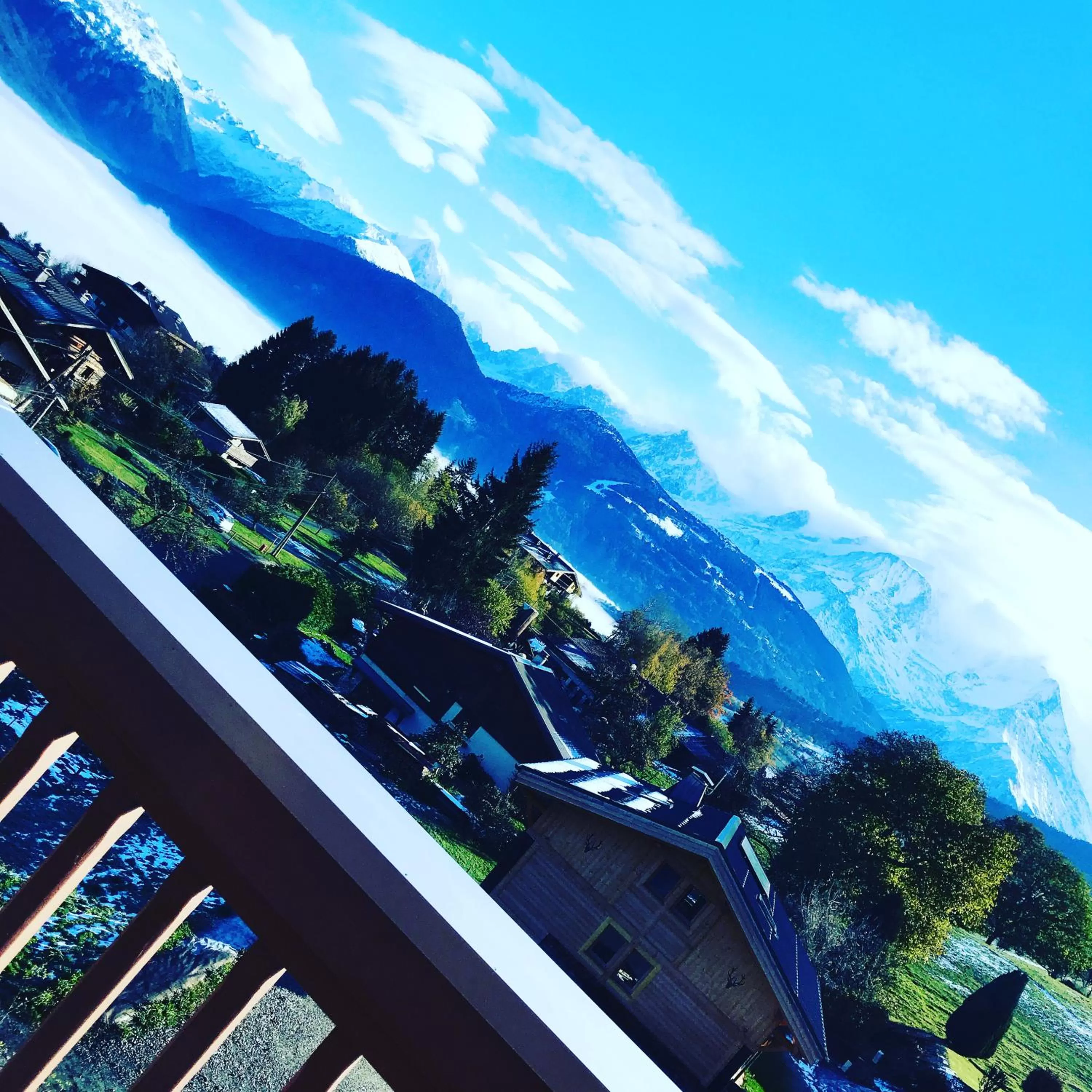 Mountain view in Le Floralp