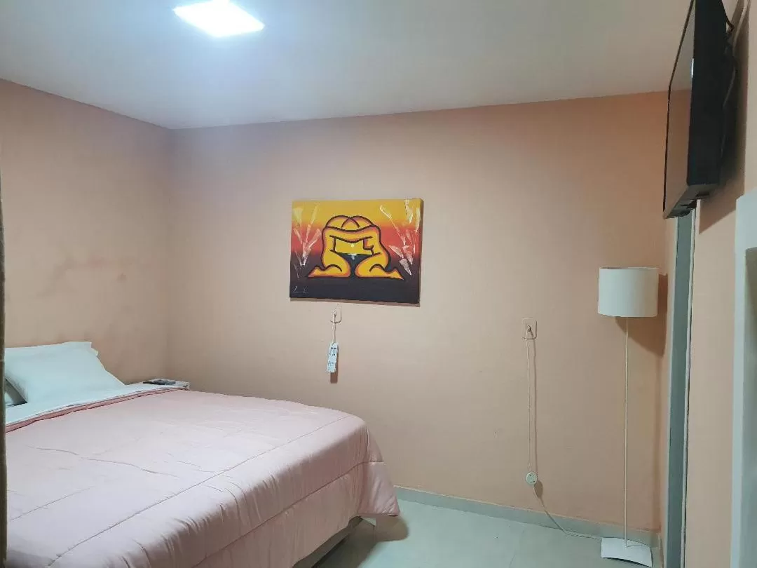 Bed in Pousada Recanto do Sal