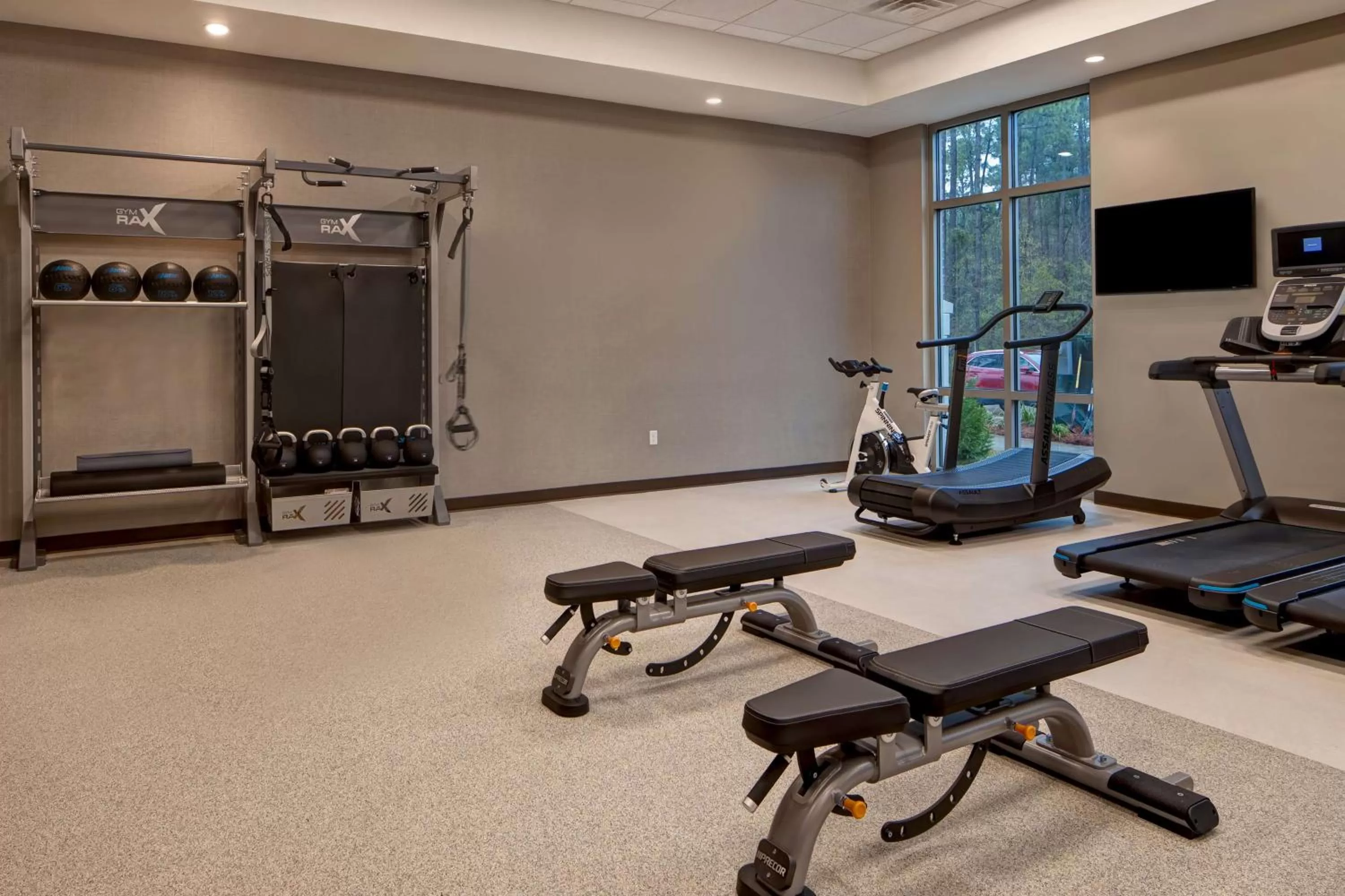 Fitness centre/facilities in Hilton Garden Inn Summerville, Sc