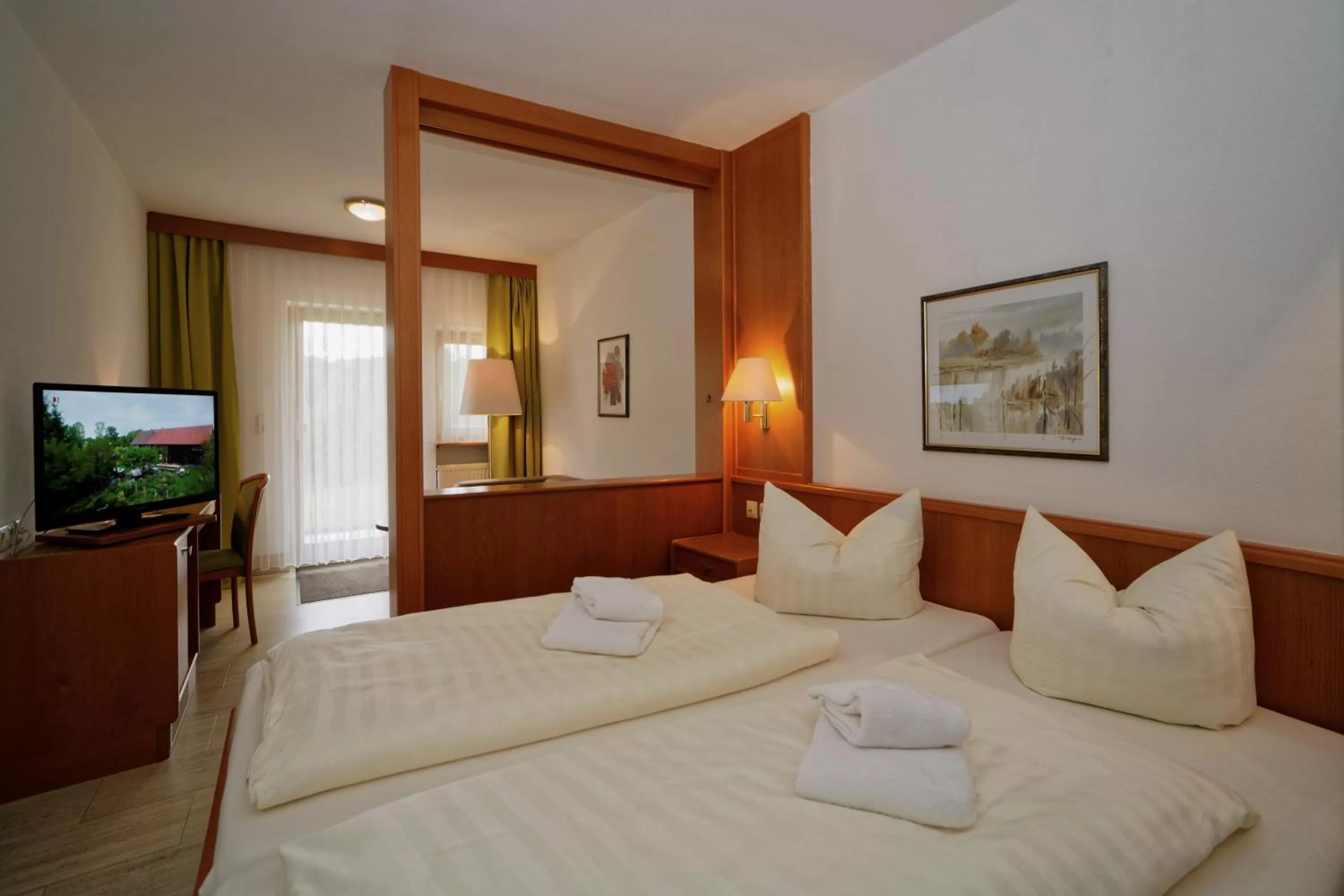 Bed in Village Hotel Bayerischer Wald