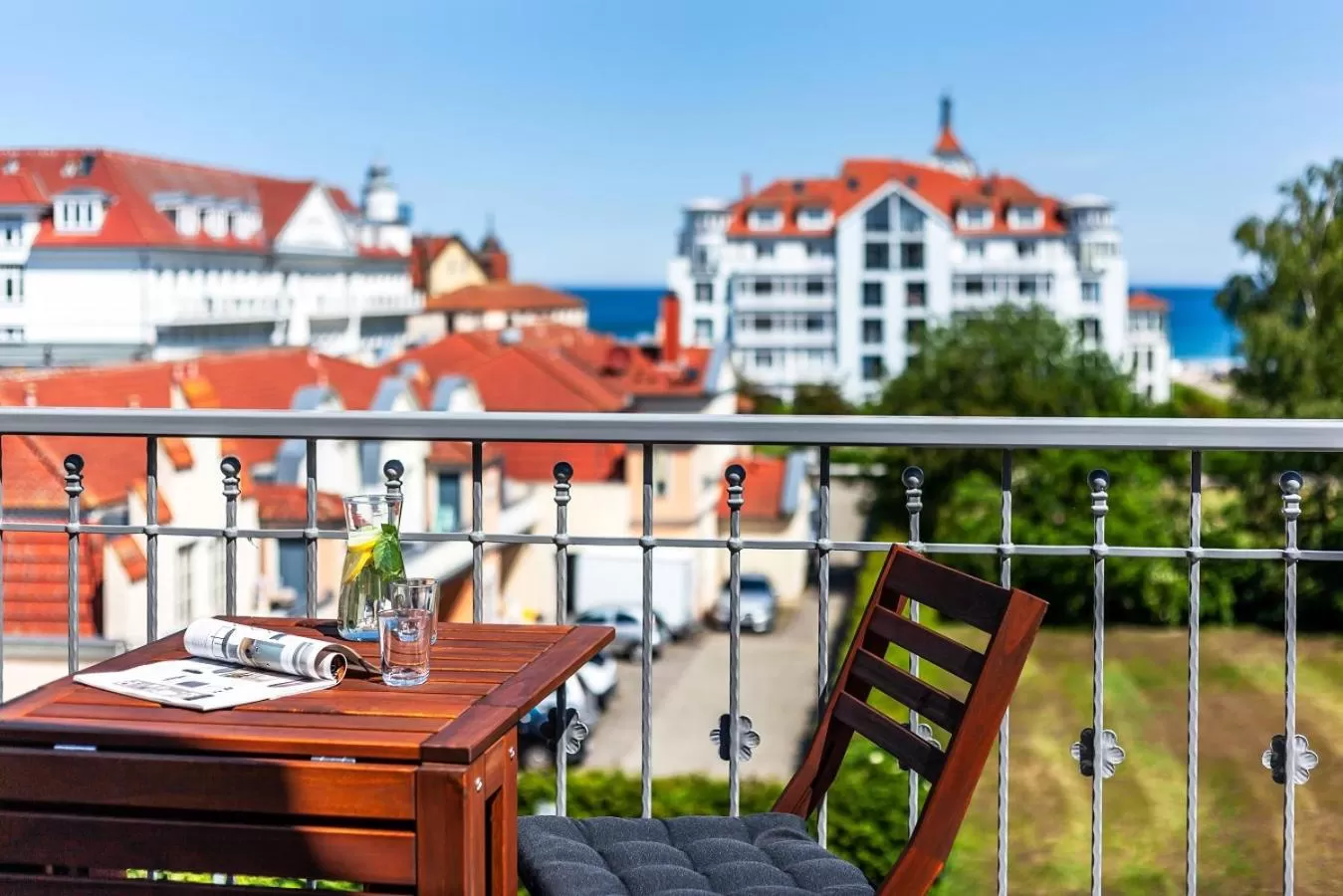 Balcony/Terrace in Hotel Rosenhof