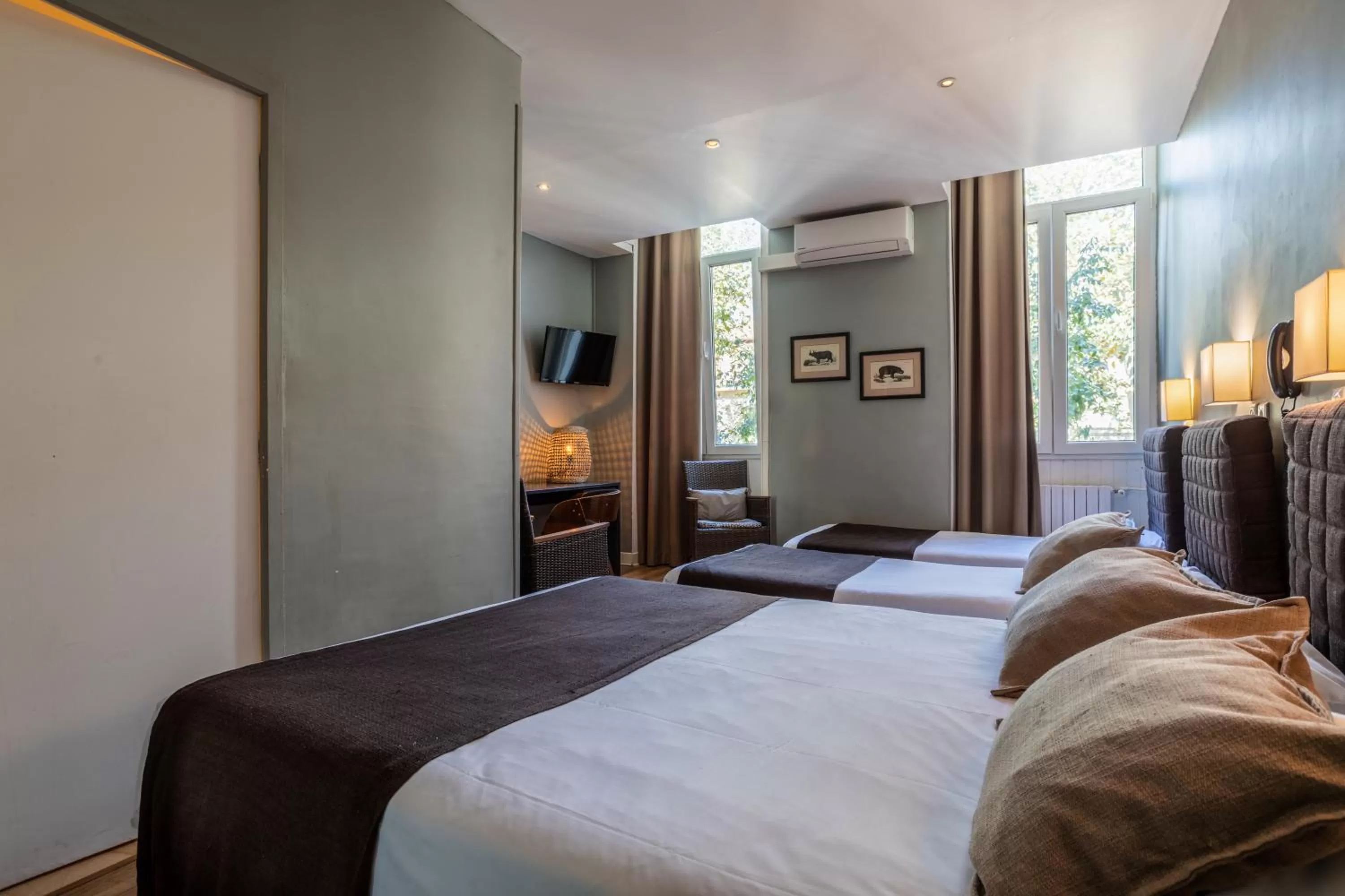 Bed in Boutique Hôtel Azur