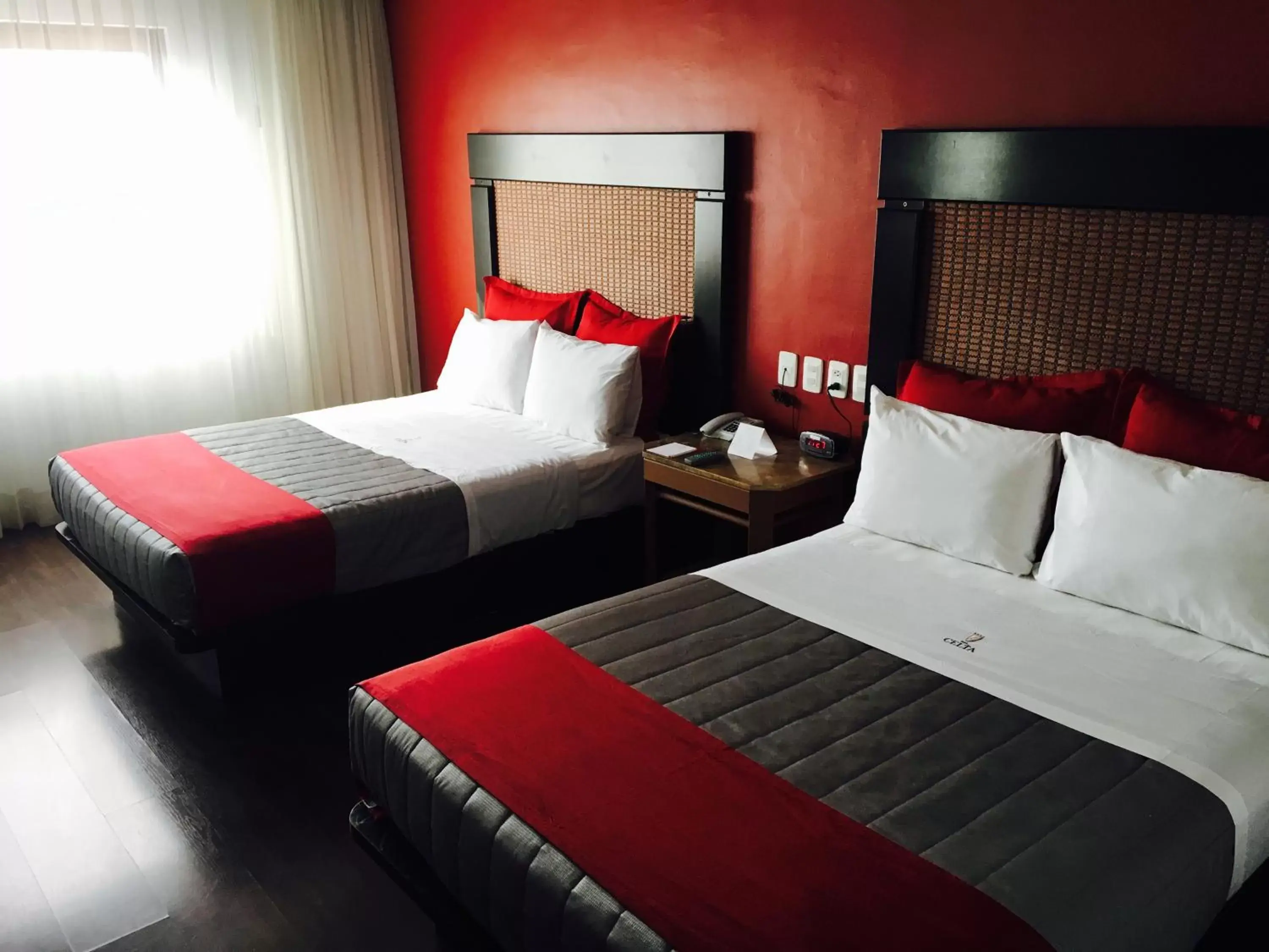 Double Room with Two Double Beds in Hotel Celta Double Room with Two Double Beds in Hotel Celta