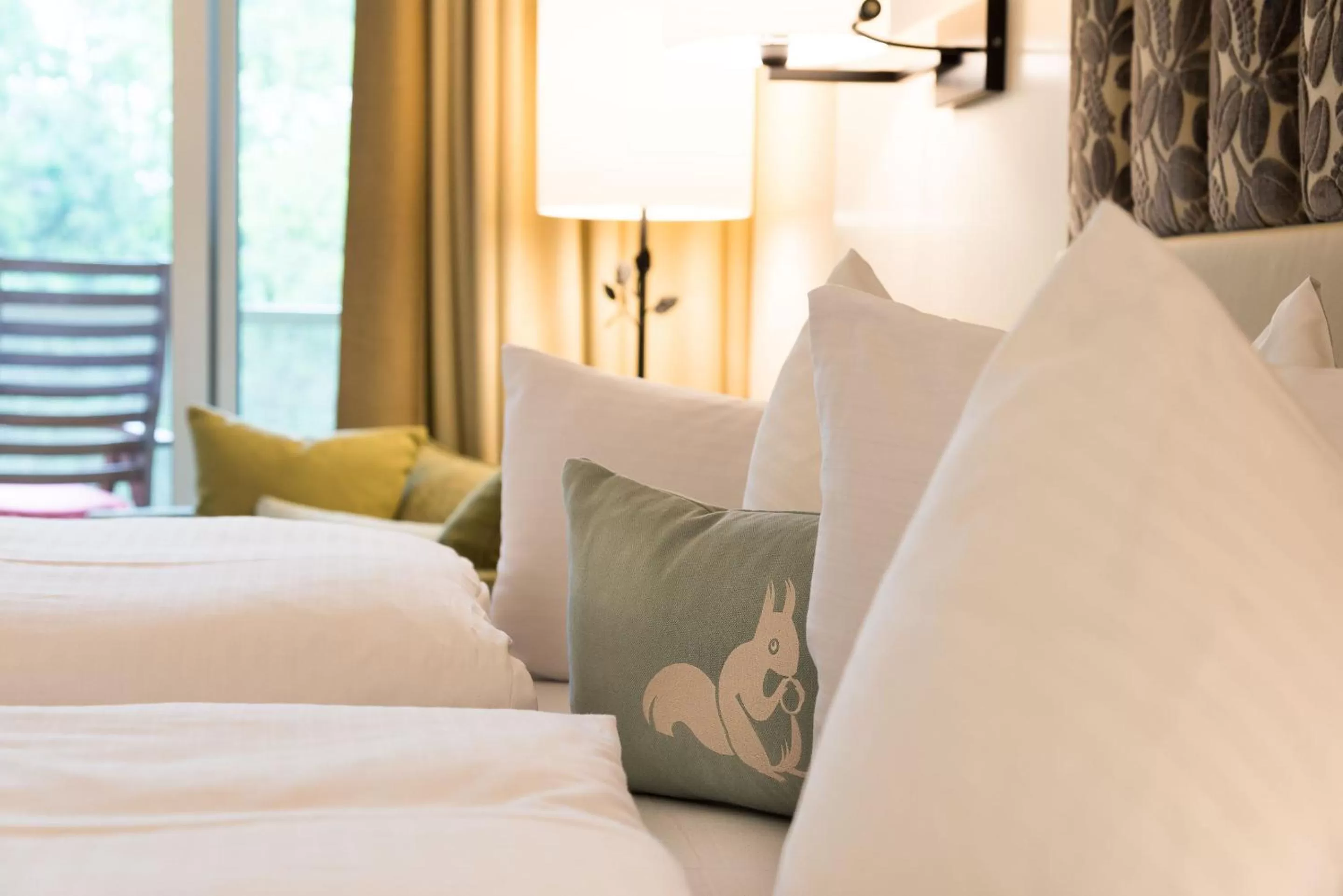 Bed in Parkhotel Rothof