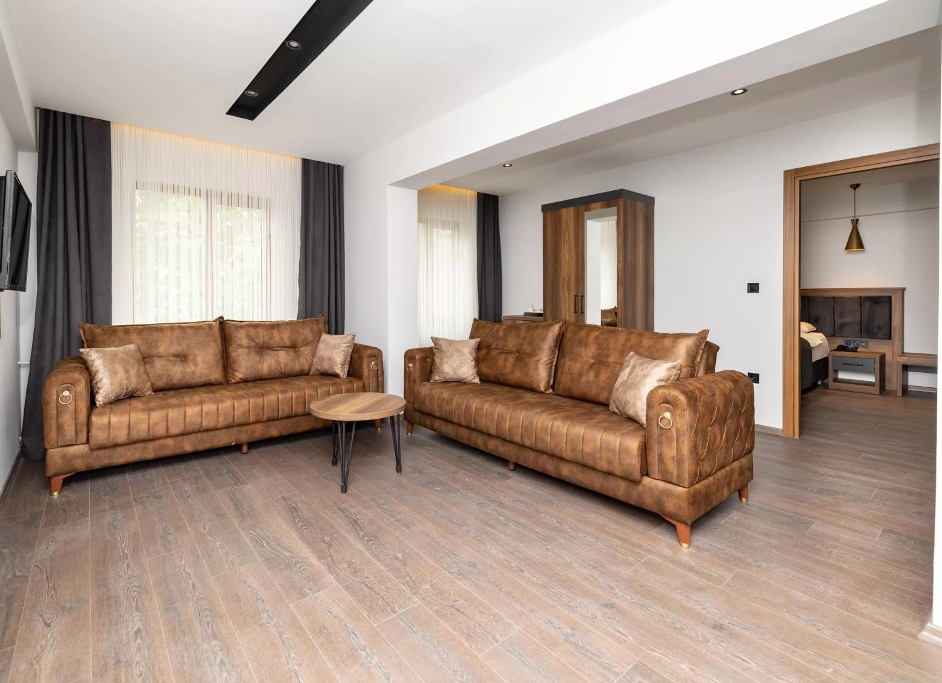 Living room in Türkler Suite Hotel