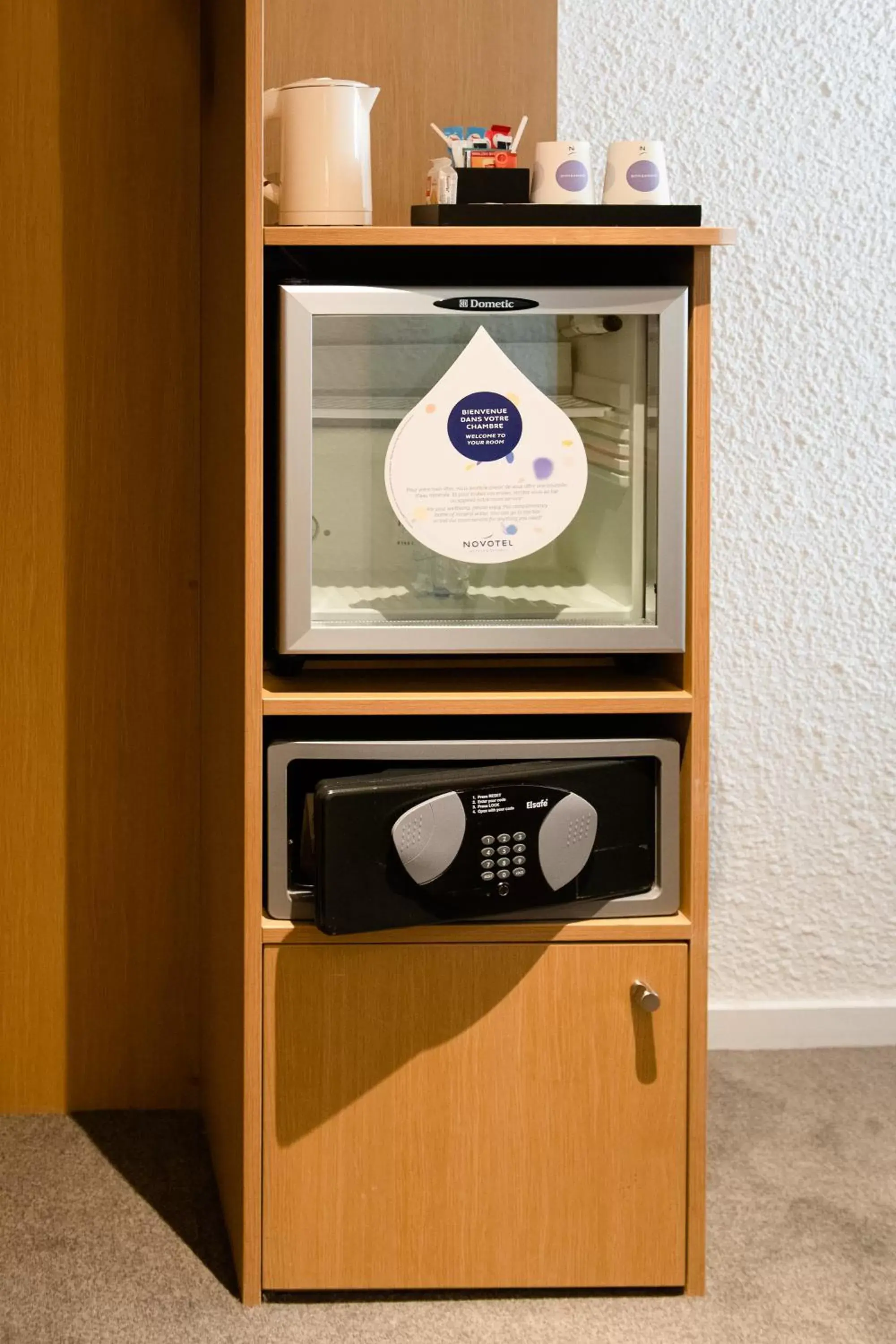 Coffee/tea facilities in Novotel Lyon Gerland Musée des Confluences