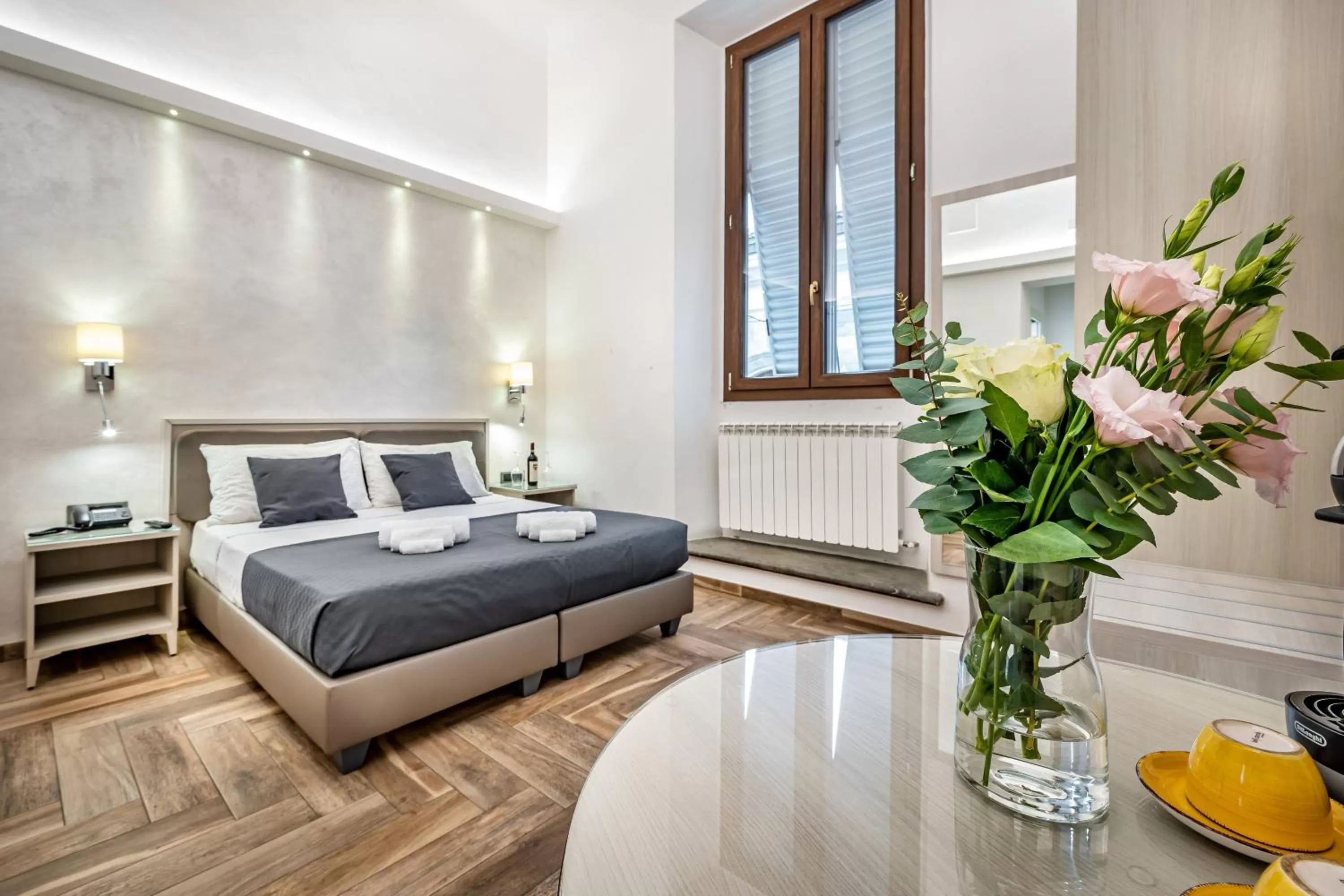 Bed in B&B Lorenzo de' Medici