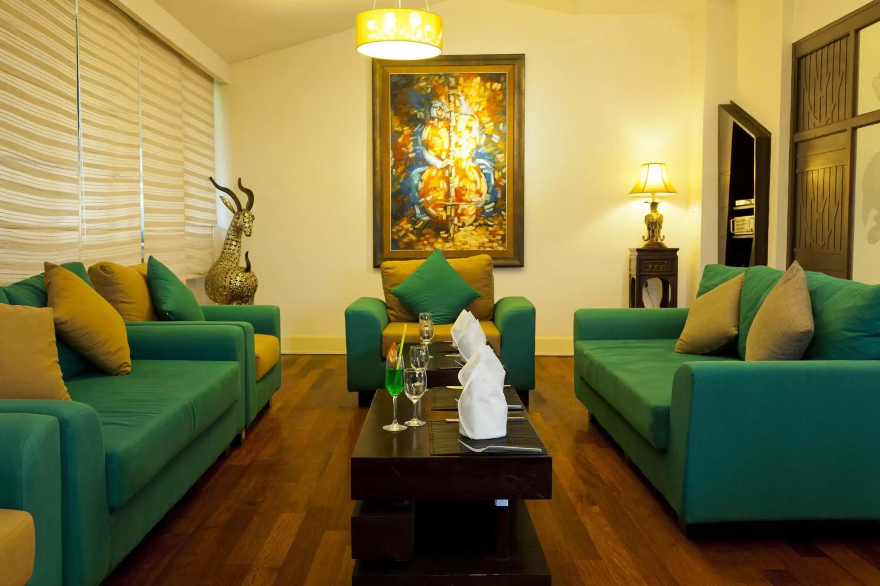 Living room, Seating Area in Cambodian Country Club