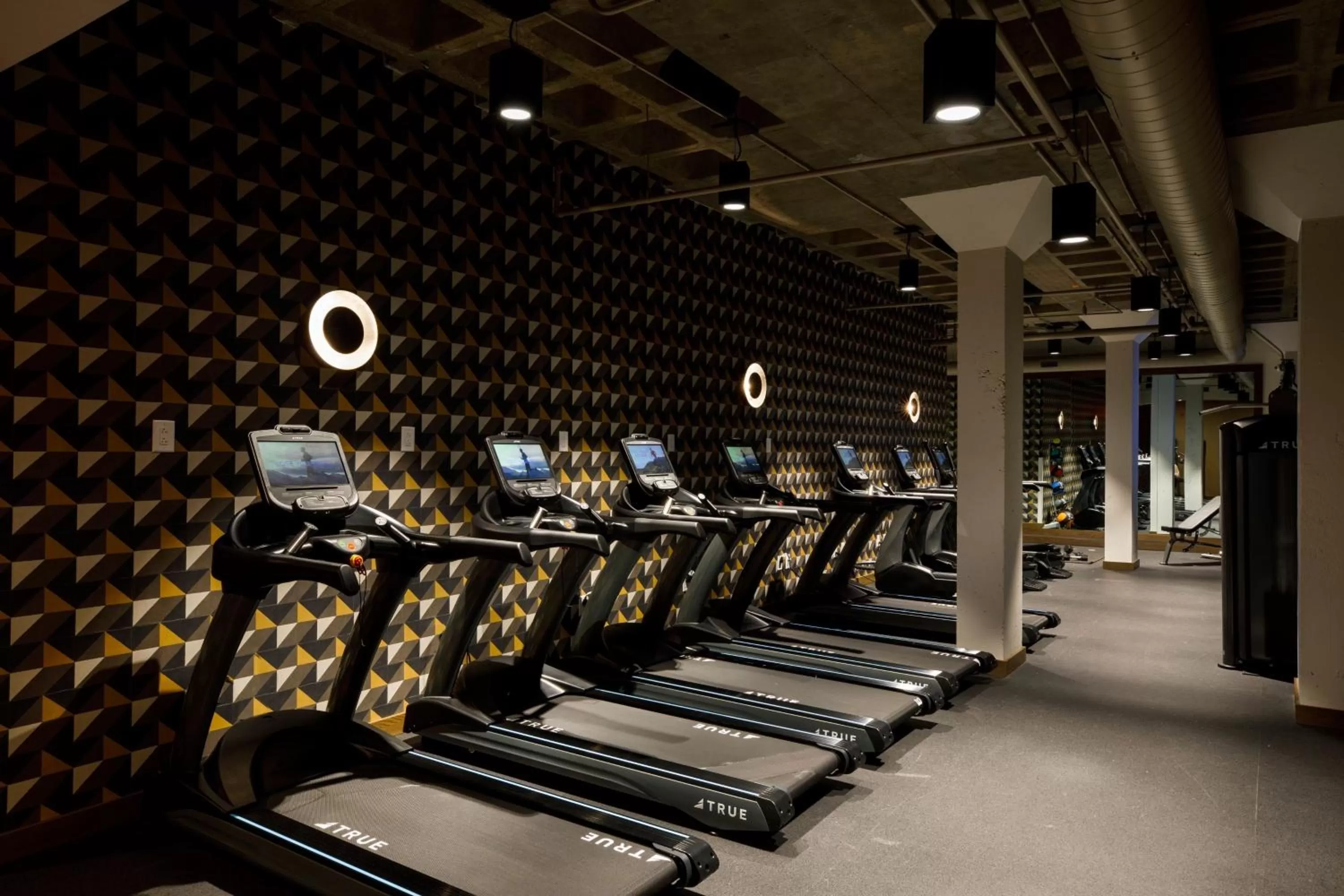 Fitness centre/facilities in Hotel Indy, Indianapolis, a Tribute Portfolio Hotel