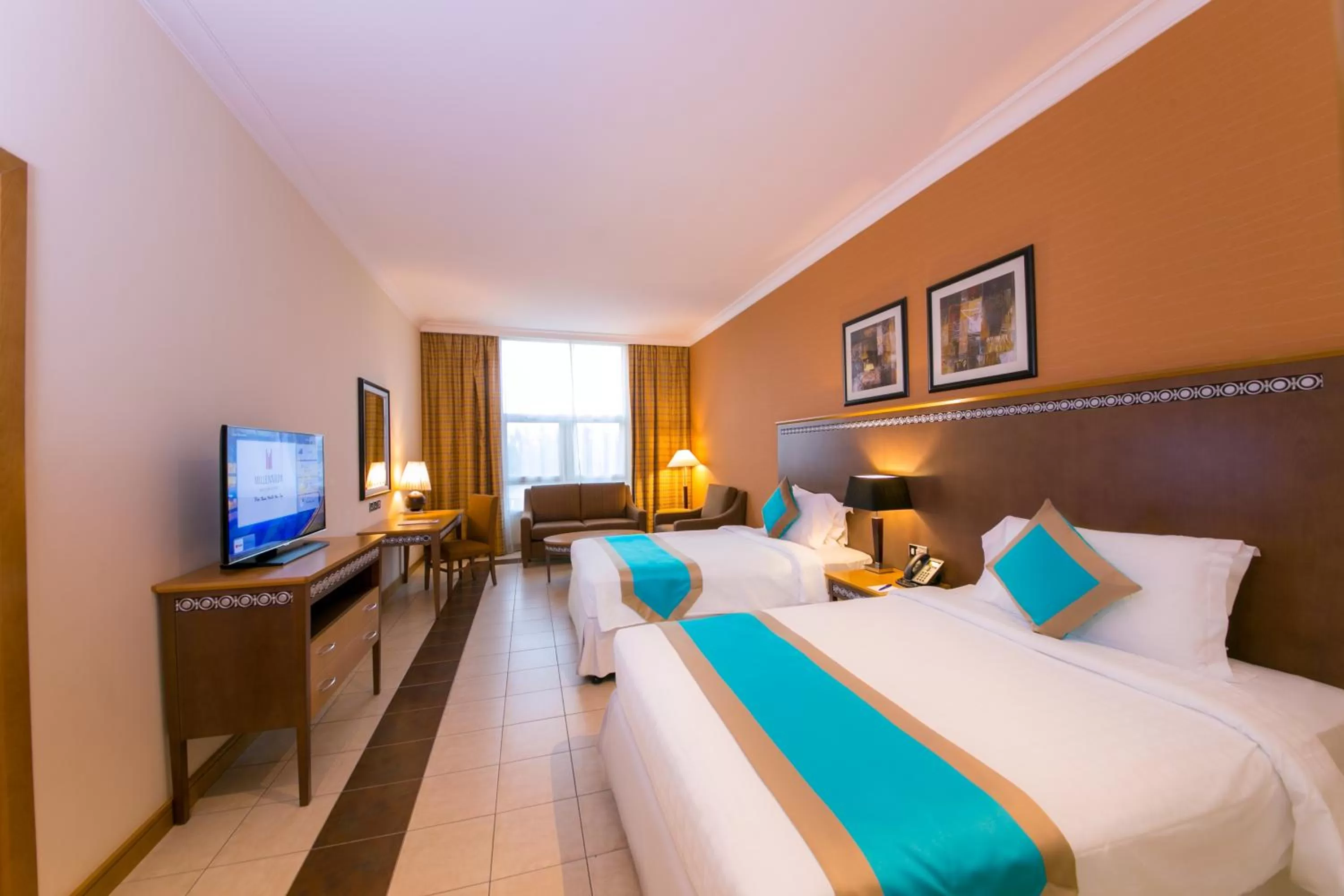 Bedroom, Bed in Copthorne Al Jahra Hotel & Resort