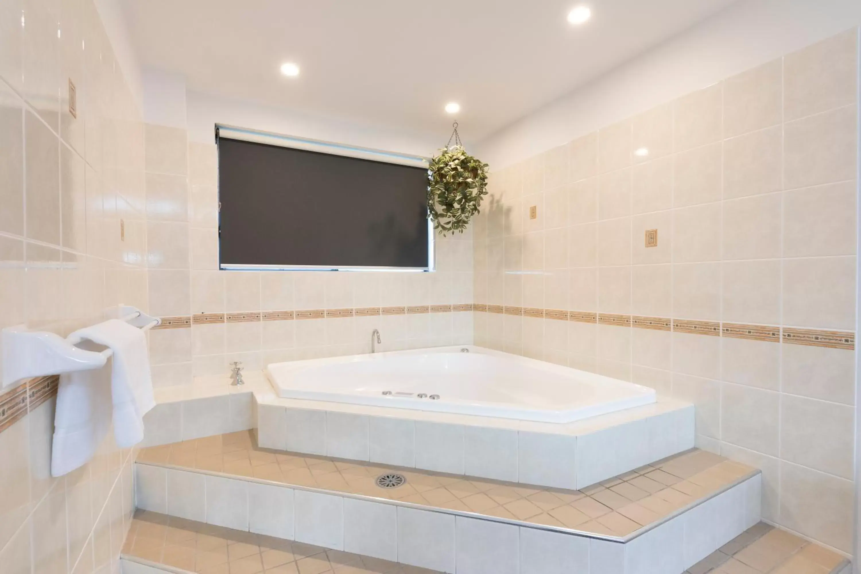 Hot Tub, Bathroom in Hotel Forster
