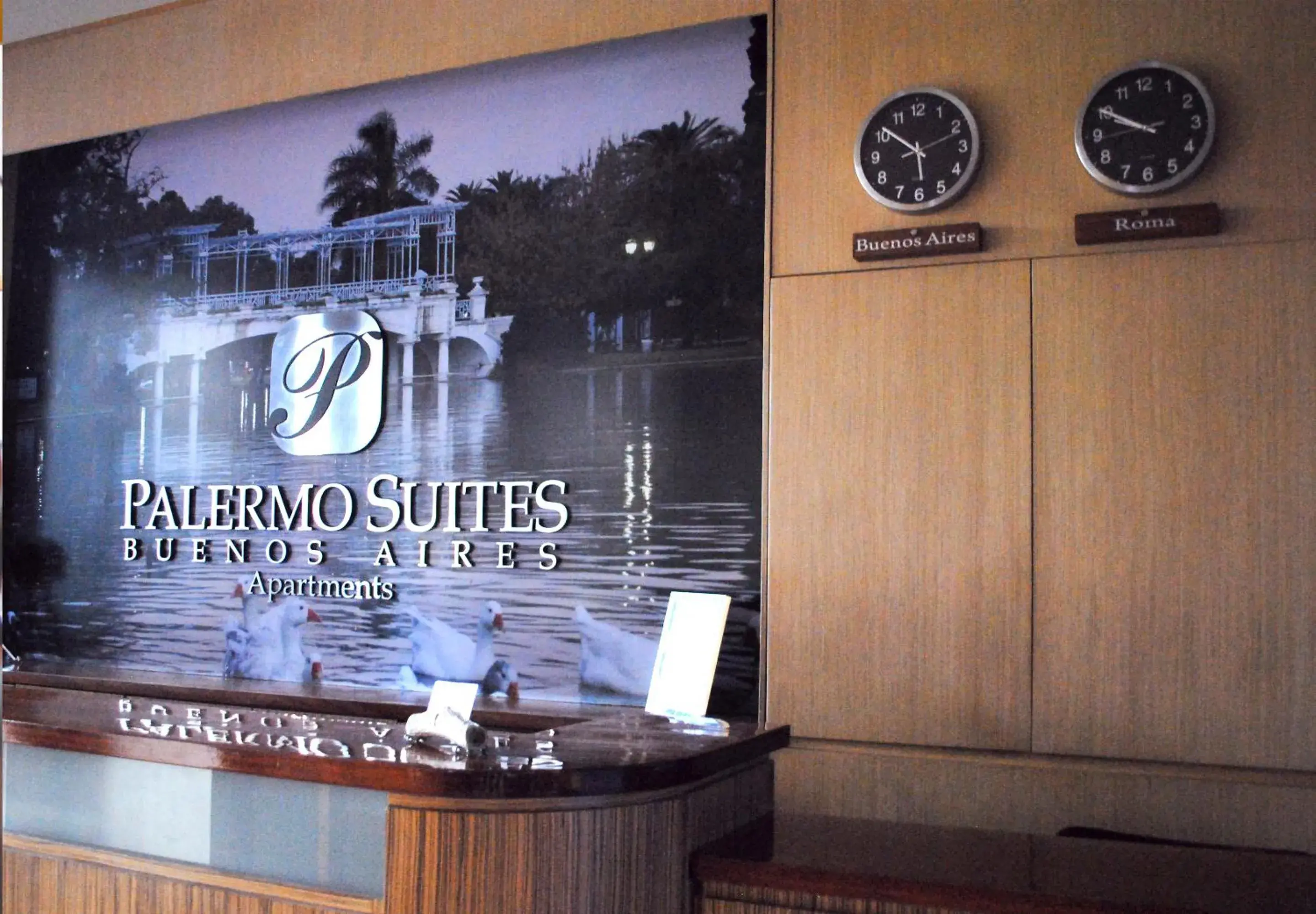 Lobby or reception, Property Logo/Sign in Palermo Suites Buenos Aires Apartments