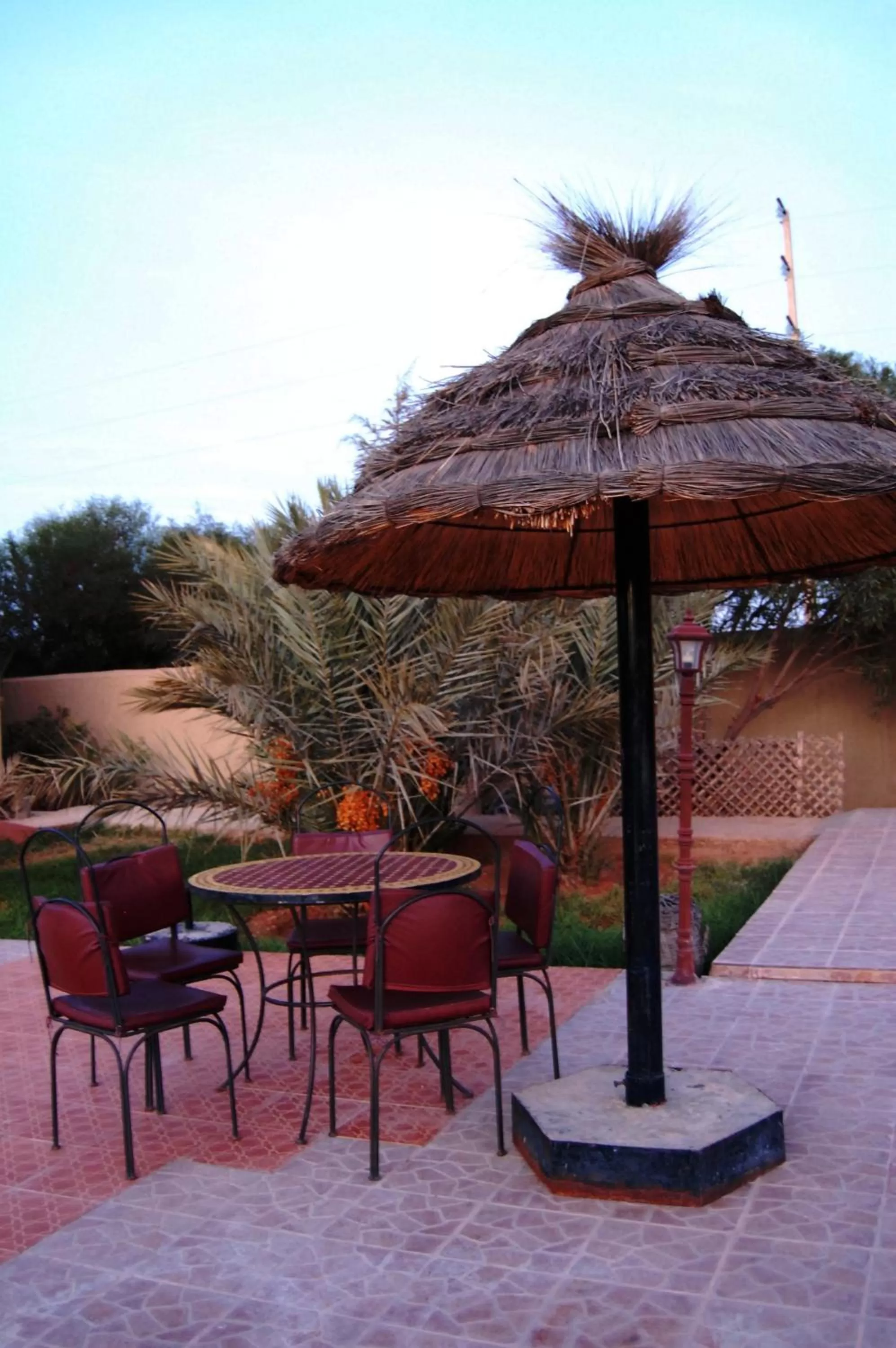 Patio in Auberge Tinit