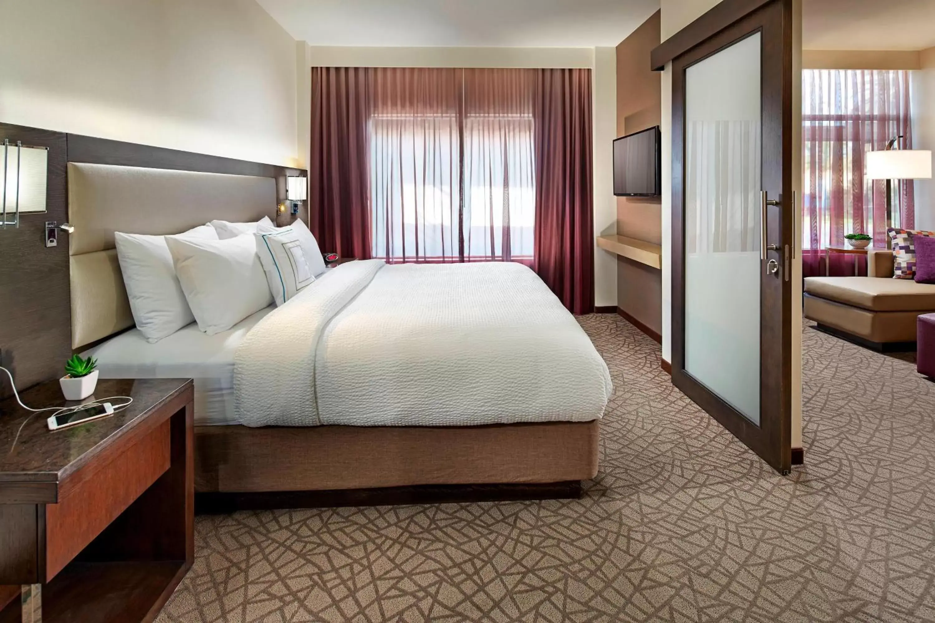 Bedroom, Bed in Residence Inn by Marriott at Anaheim Resort/Convention Center