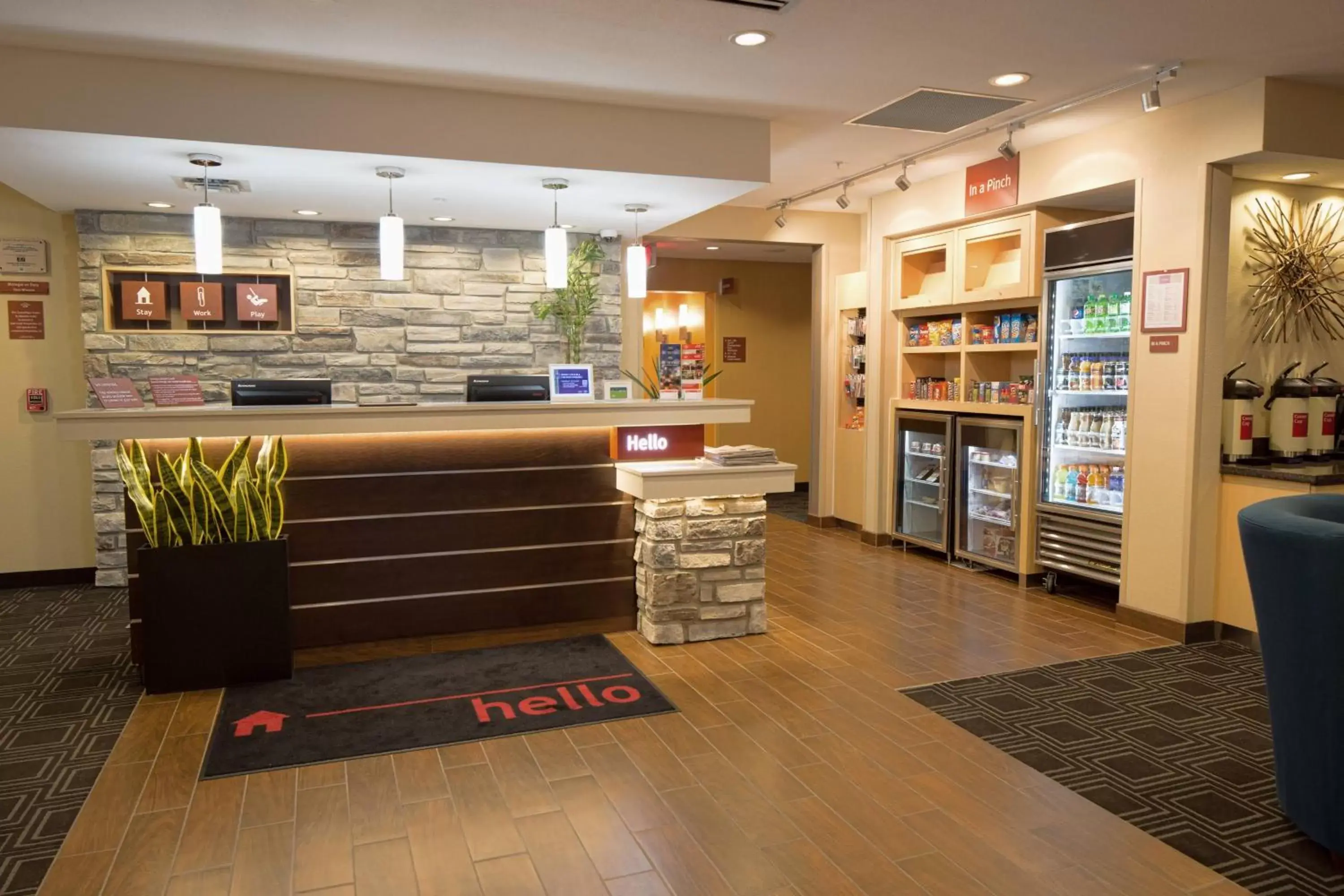 Lobby or reception, Lobby/Reception in TownePlace Suites by Marriott Lincoln North