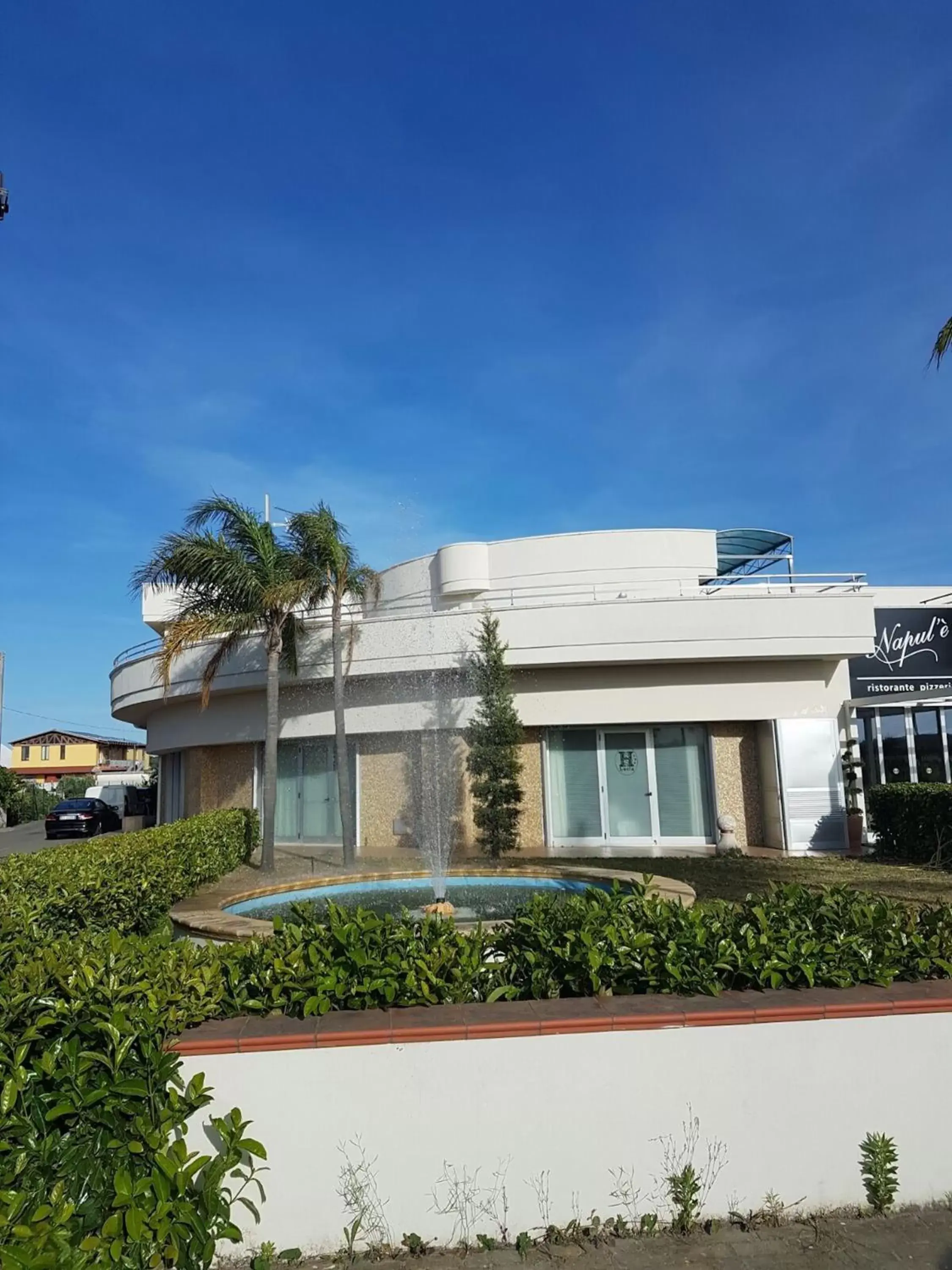 Facade/entrance, Property Building in Santa Lucia Hotel