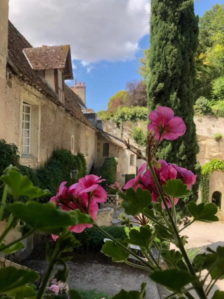 Spring in Château de Nazelles Amboise