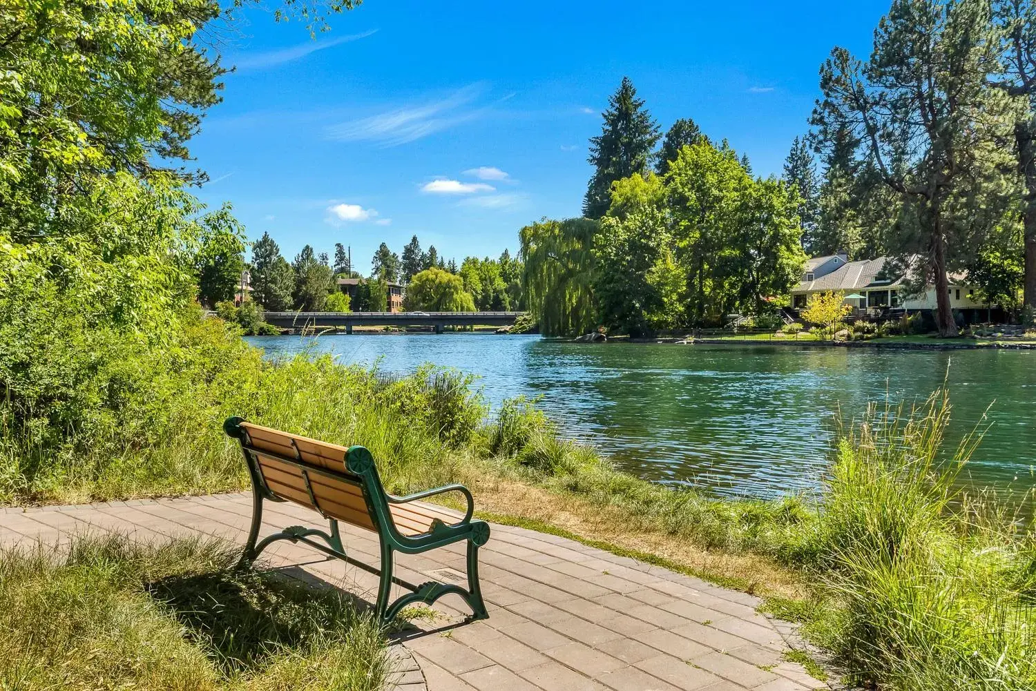 River view in Bend Riverside Condos