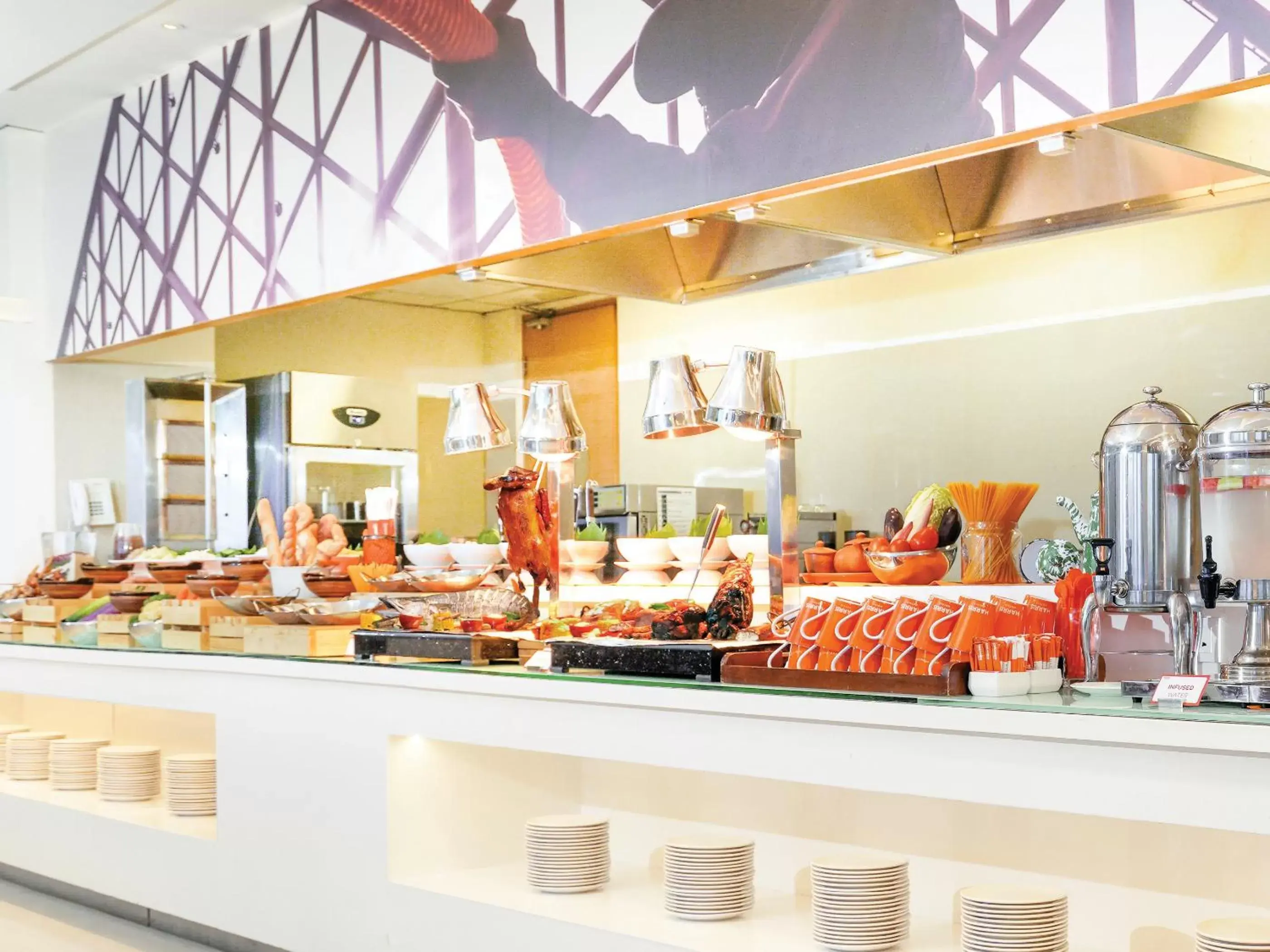 Buffet breakfast in HARRIS Suites fx Sudirman Buffet breakfast in HARRIS Suites fx Sudirman