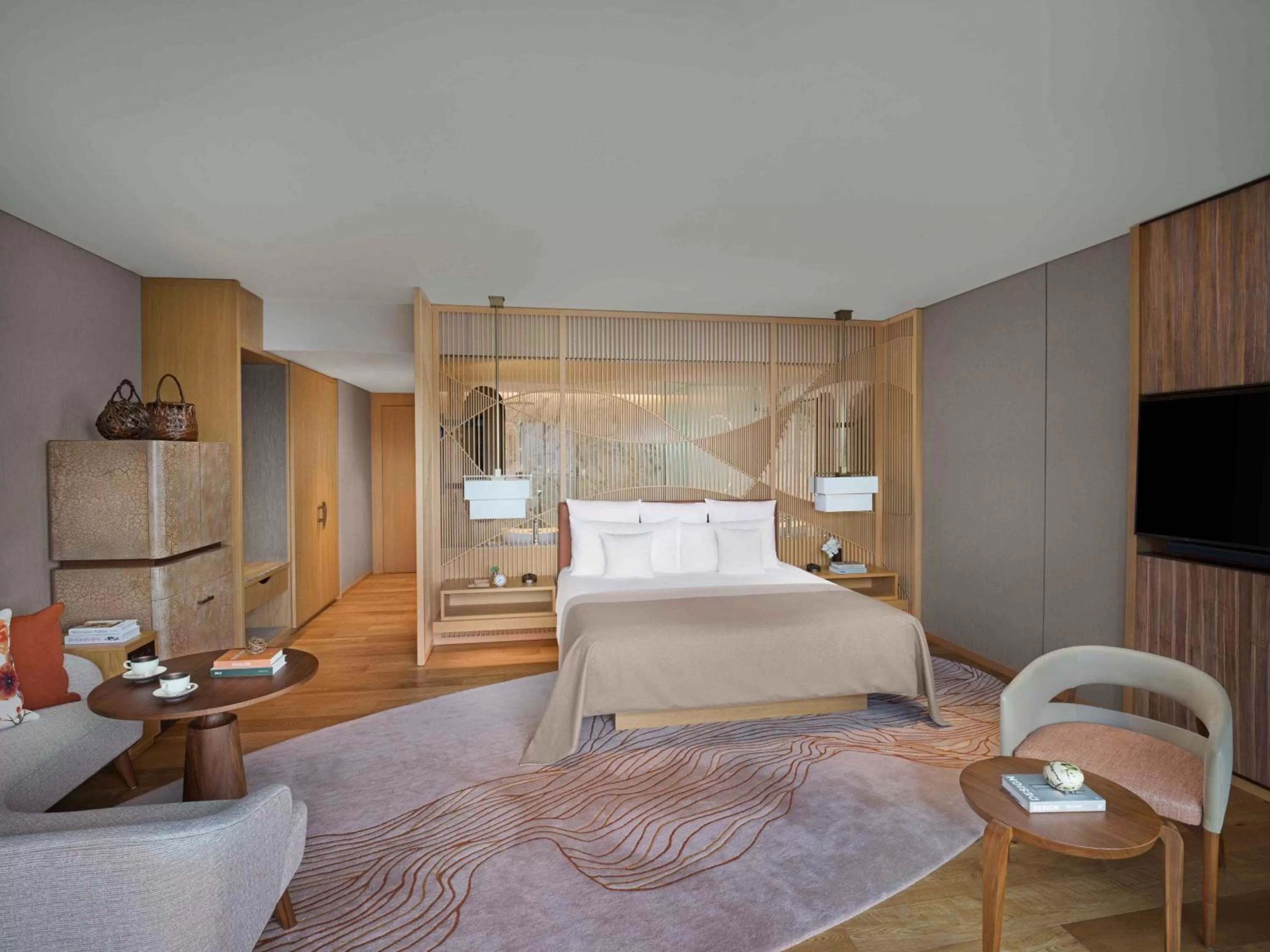 Photo of the whole room, Bed in ANA InterContinental Beppu Resort & Spa by IHG