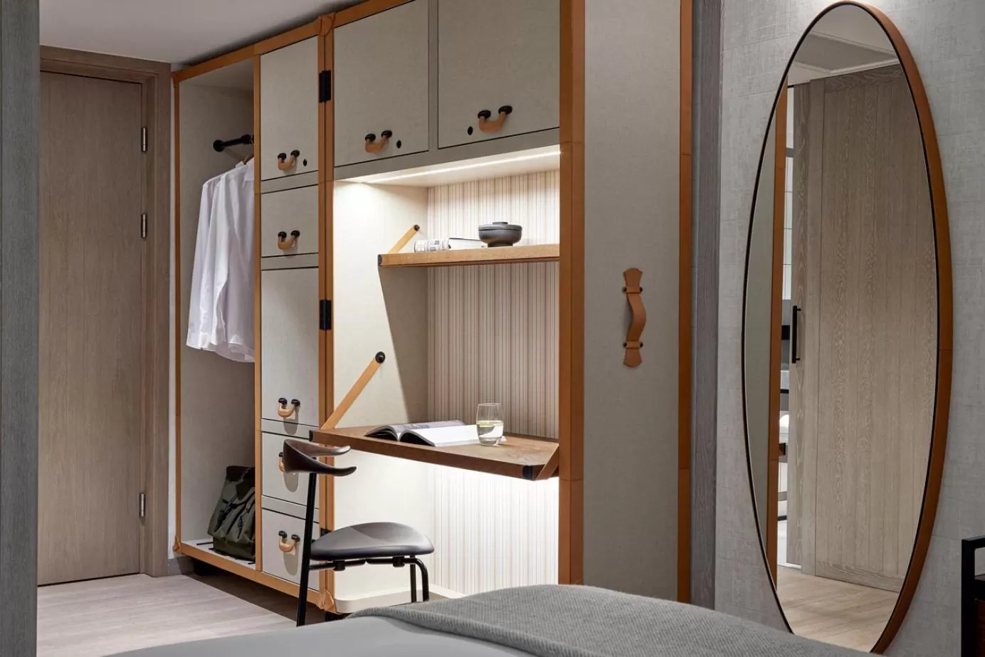 Seating area, Bed in PURO Warszawa Centrum