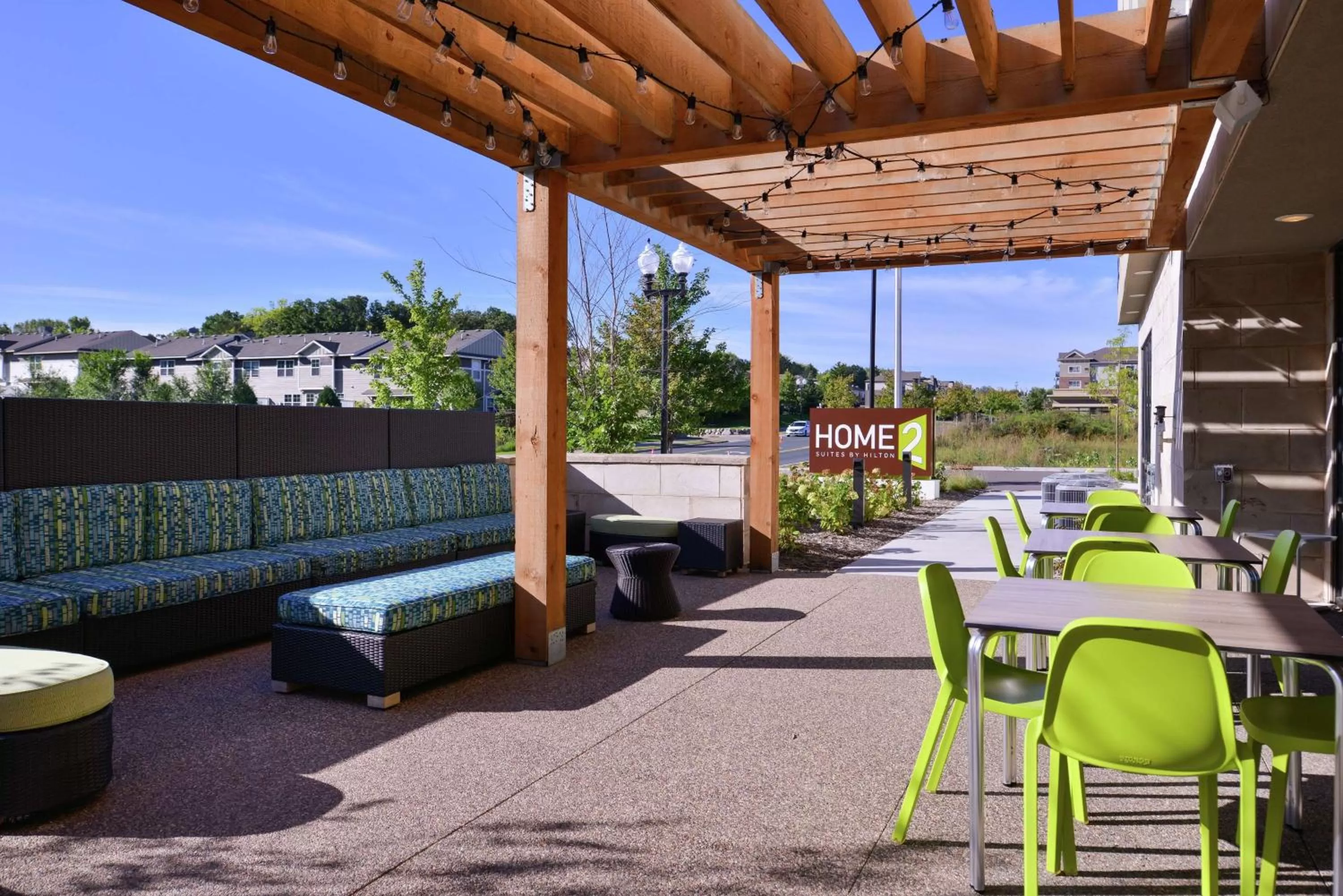 Patio in Home2 Suites By Hilton Eagan Minneapolis