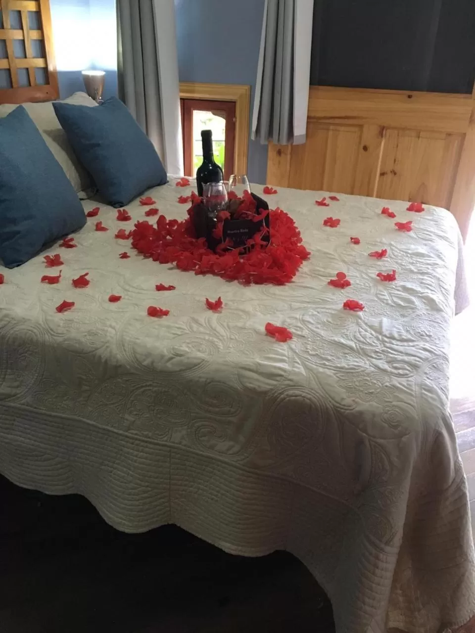 Bed in Hotel Hacienda Don Paolo