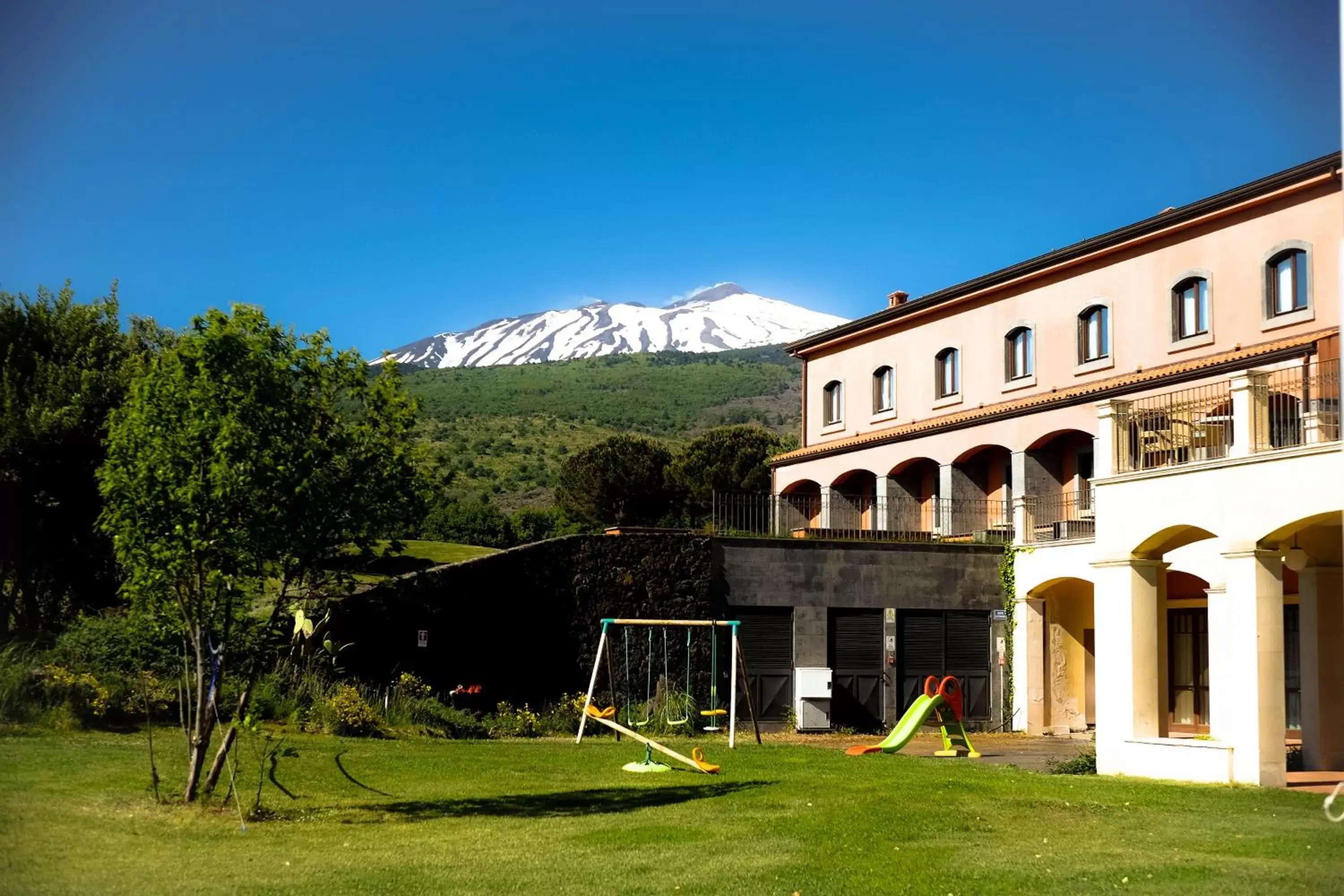 Children play ground, Property Building in Il Picciolo Etna Golf Resort & Spa