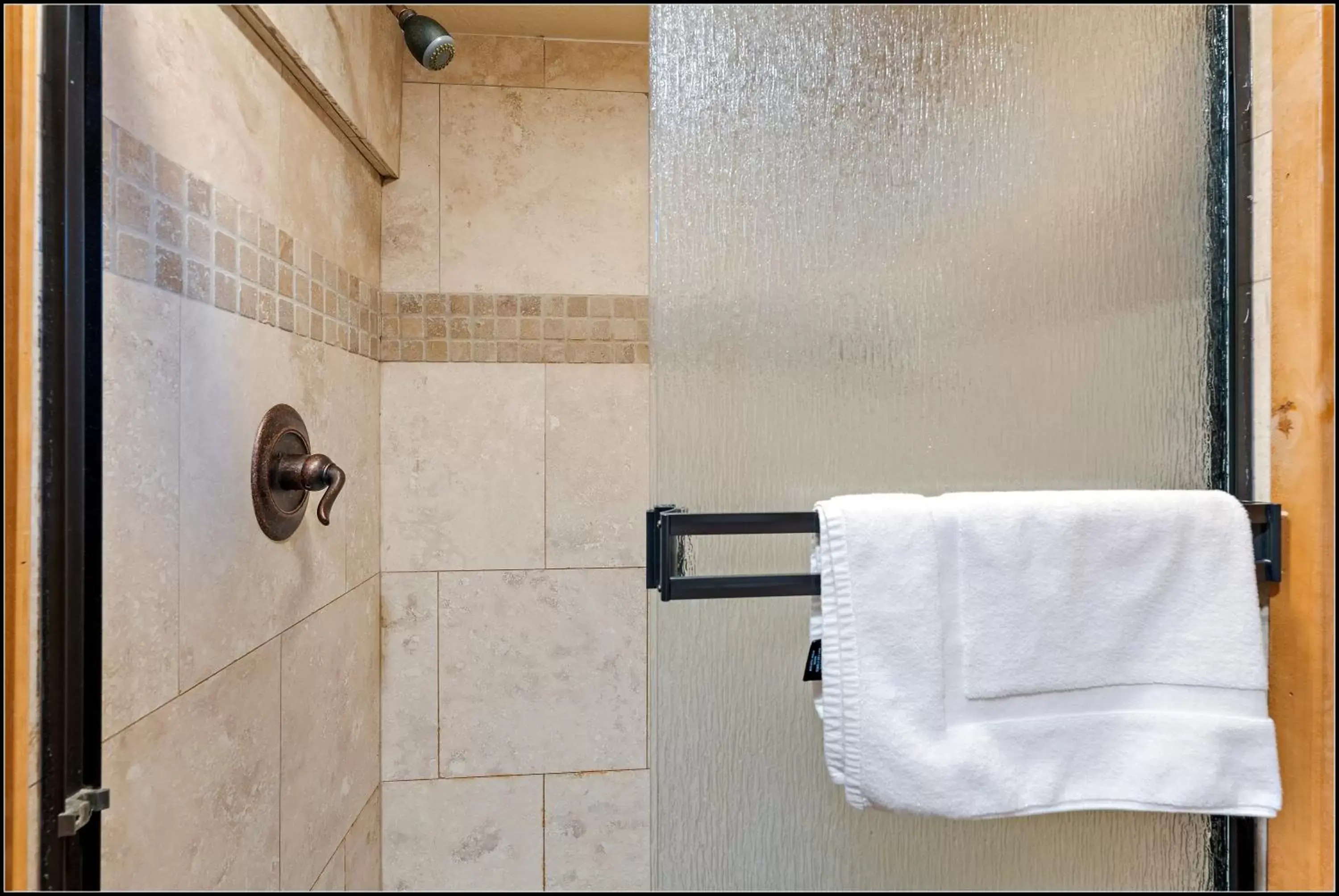 Shower, Bathroom in Brundage Bungalows