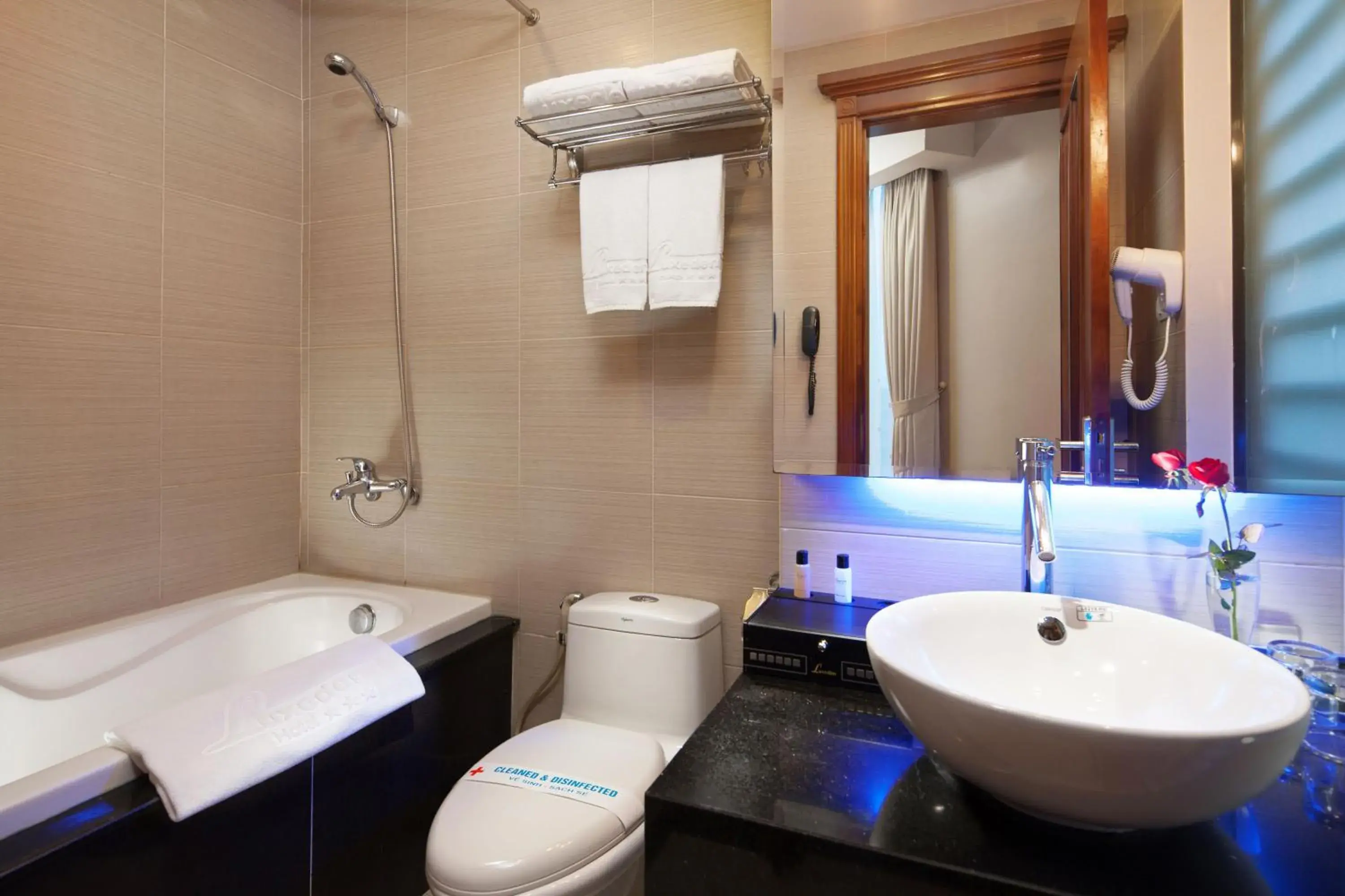 Bathroom in Luxeden Hotel