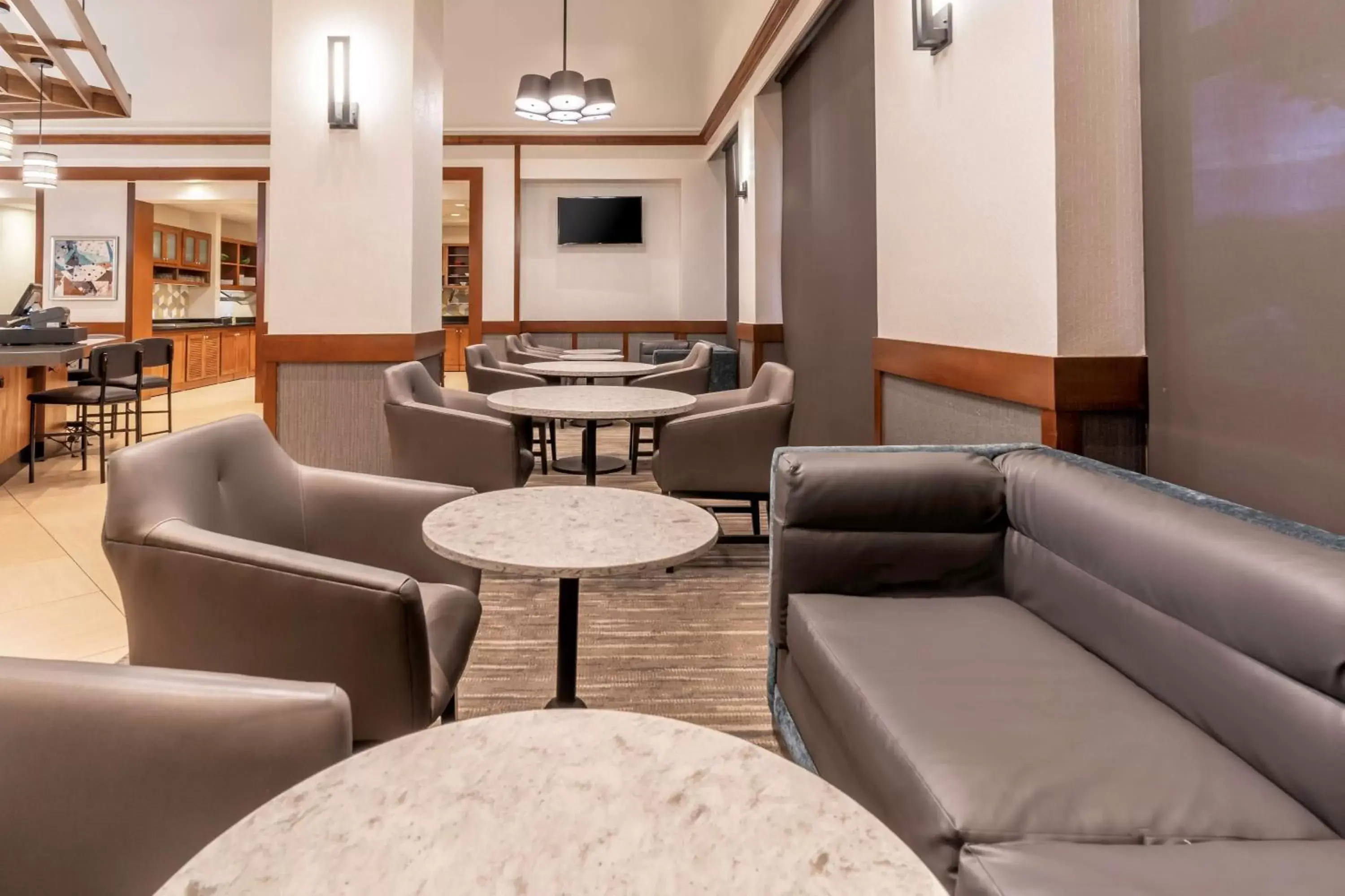 Lobby or reception, Lounge/Bar in Hyatt Place Charlotte Airport Billy Graham Parkway