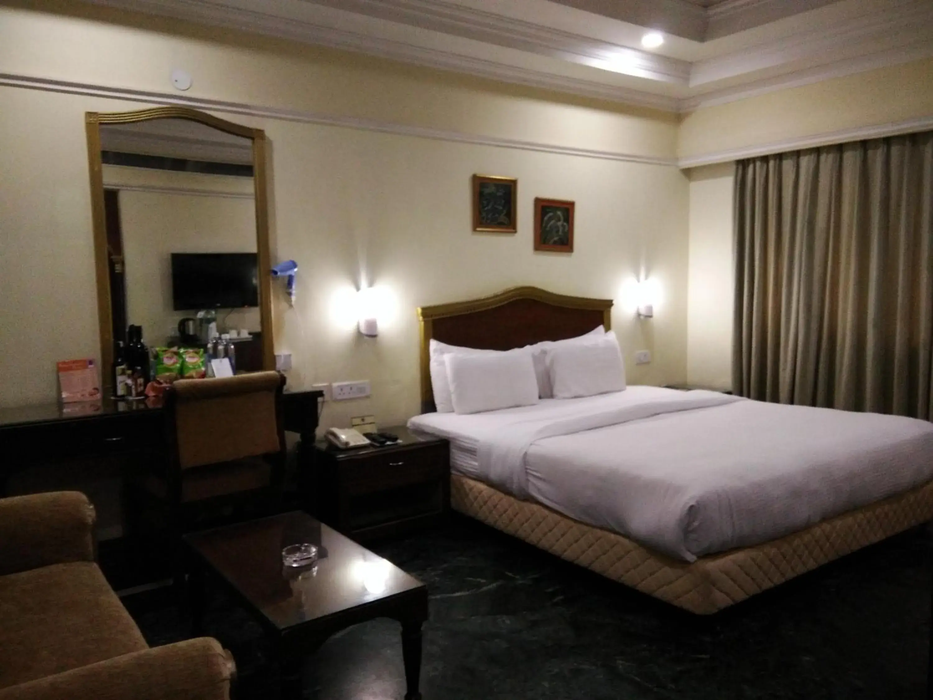 Bed in Empires Hotel