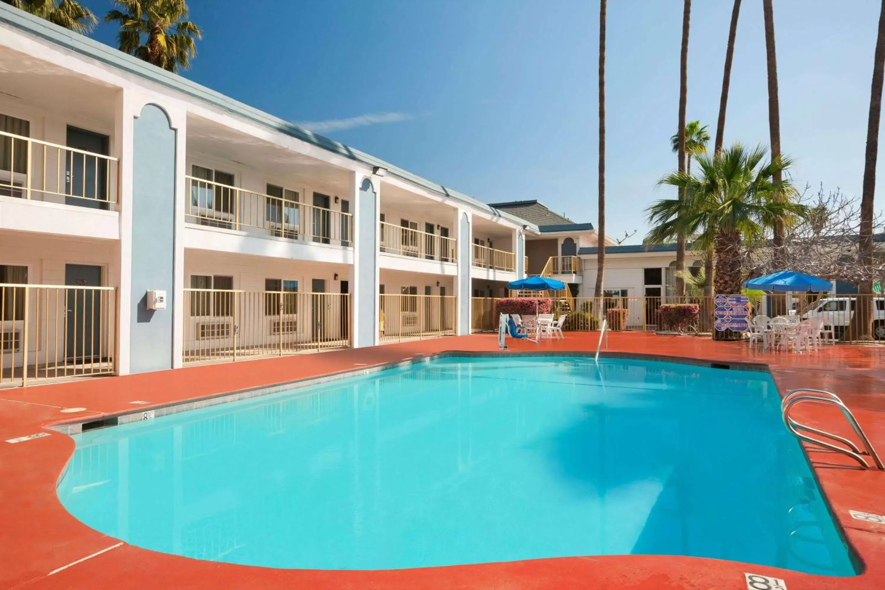 On site, Swimming Pool in Travelodge by Wyndham Bakersfield